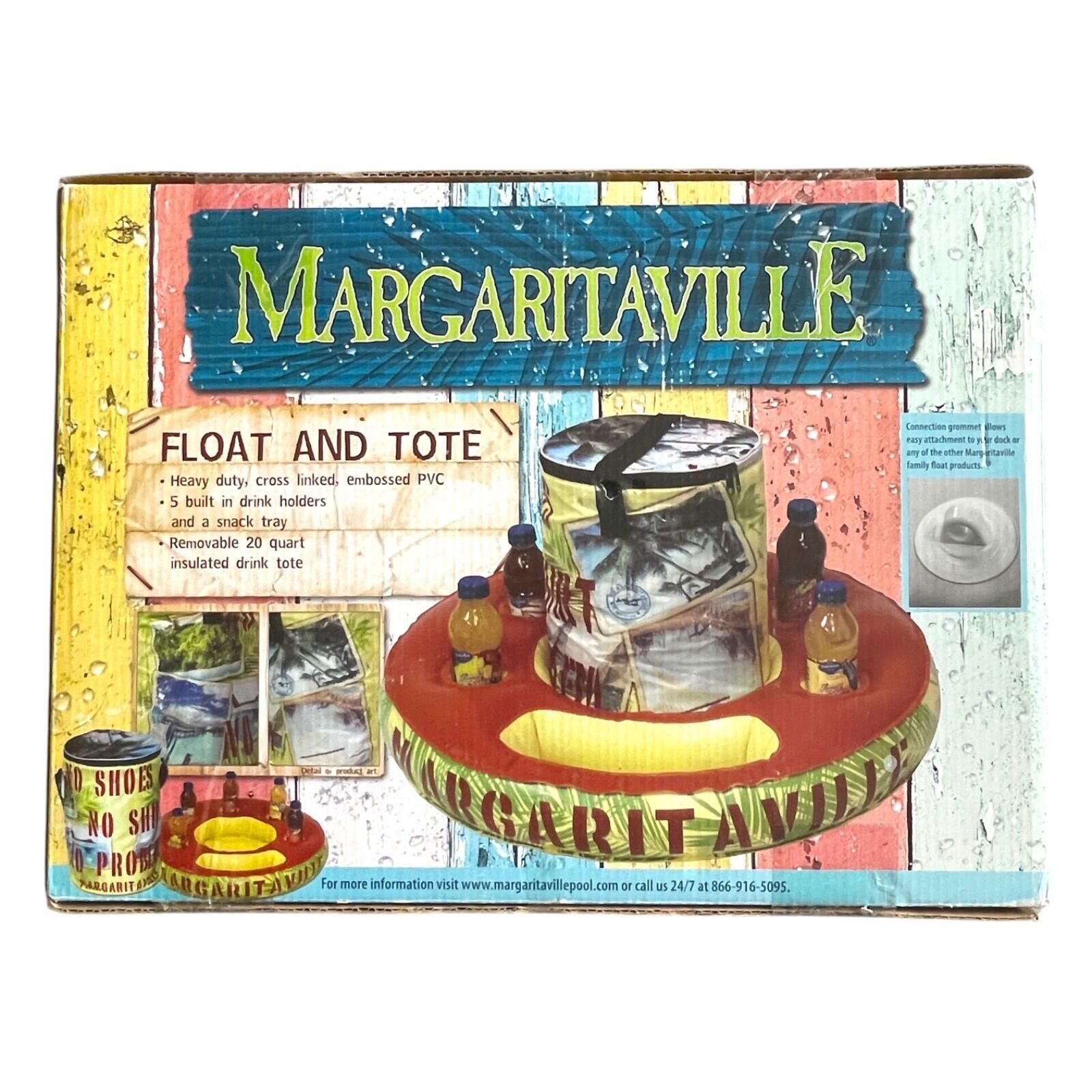 Other Margaritaville Float Cooler 5 Cup Holders NIB Pool Lake Size ONE SIZE - 2 Thumbnail