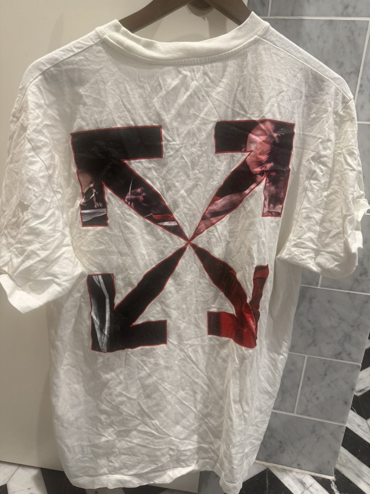 Off-White Offwhite Caravaggio Tee Size US XXS / EU 40 - 3 Thumbnail
