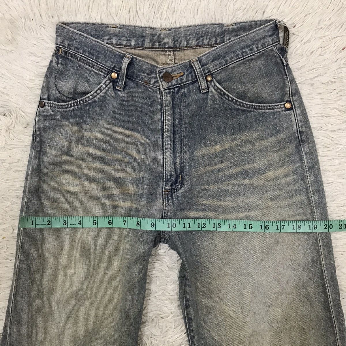 Wrangler Vintage Wrangler Bluebell Regular Straight Cut Denim Jeans Size US 28 / EU 44 - 19 Thumbnail