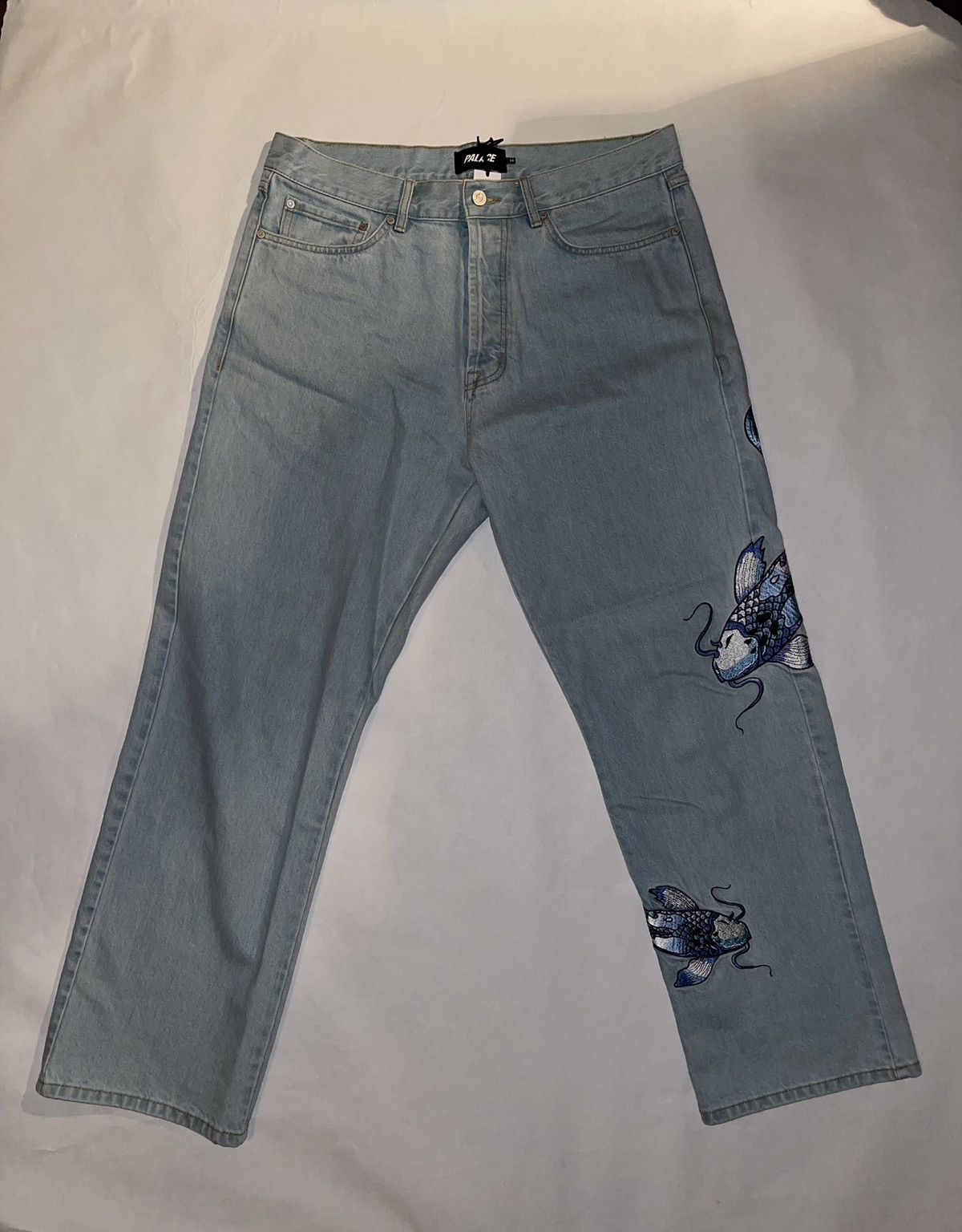 Palace Carp Jean Blue Stonewash