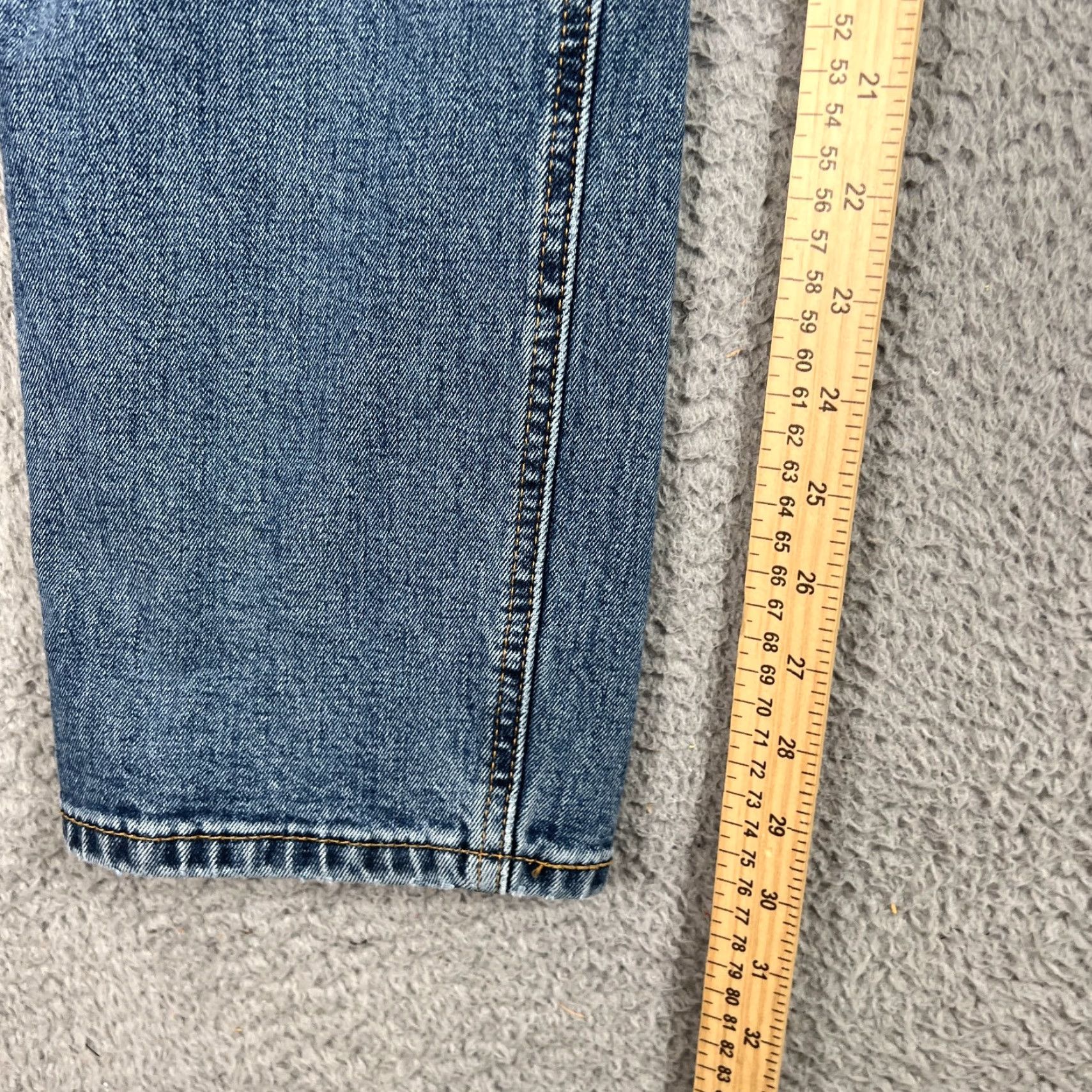 Levi's VINTAGE Levi's 541 Taper Fit Jeans Men Size 33x30 Blue Denim Classic 90s Size US 33 - 3 Thumbnail