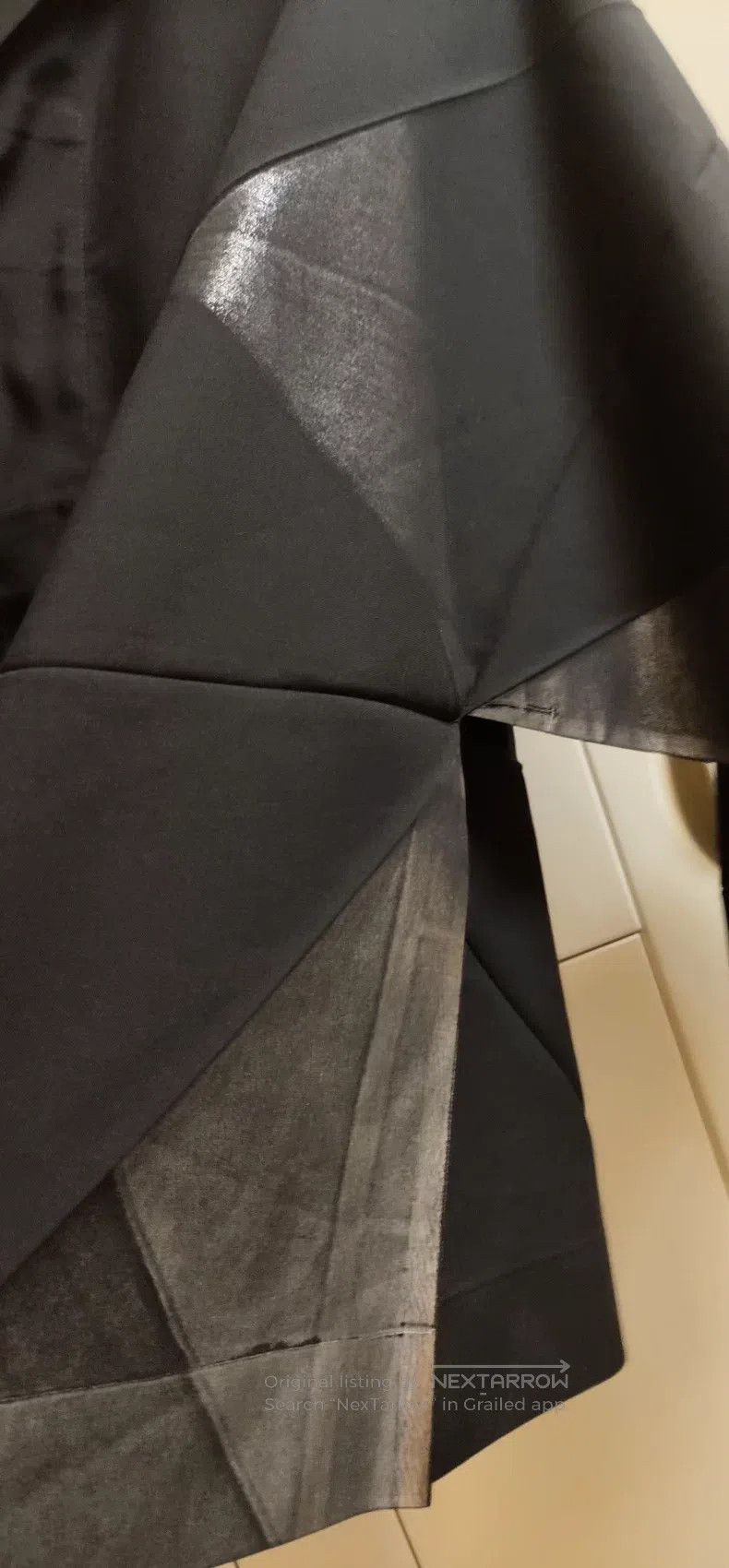 Issey Miyake Issey Miyake Black and Silver Patchwork Cardigan Size L / US 10 / IT 46 - 5 Thumbnail