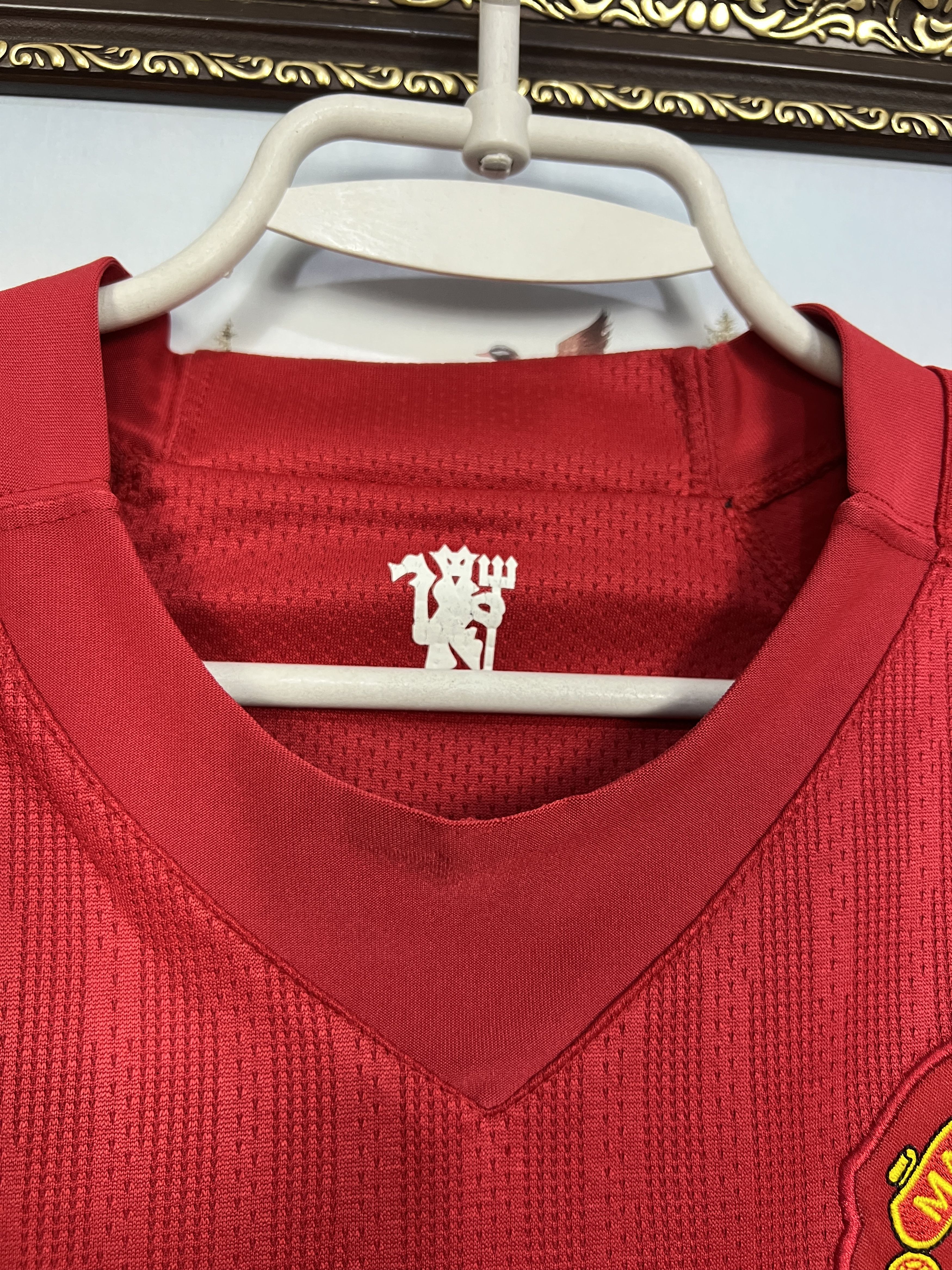 Nike Manchester United football shirt 2007 Soccer Jersey Trikot Size US S / EU 44-46 / 1 - 6 Thumbnail