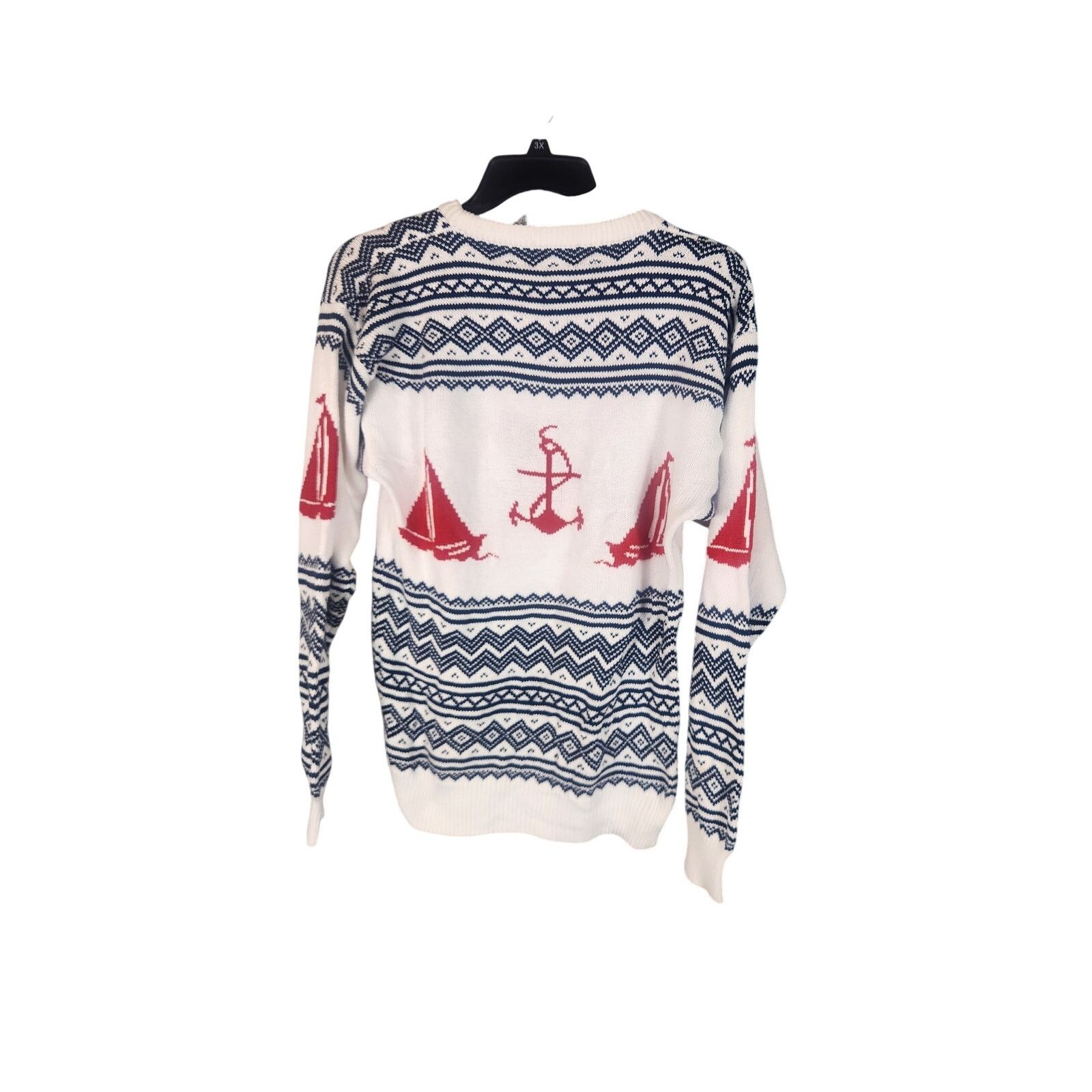 Other Vintage 90s Nautical Sweater men's large Size US L / EU 52-54 / 3 - 2 Thumbnail