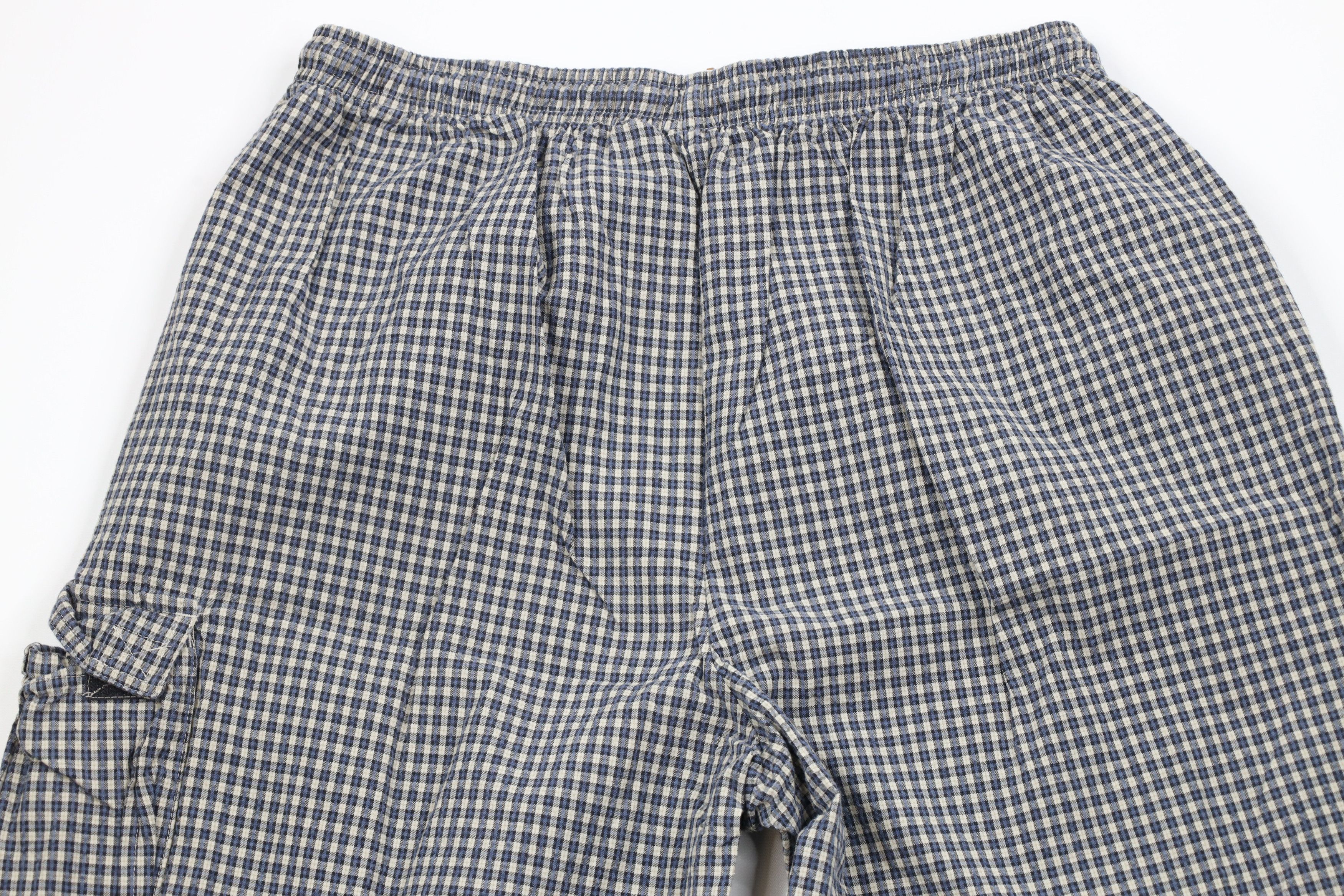 Vintage Vintage 90s Streetwear Wide Leg Cargo Harem Pants Plaid Size US 36 / EU 52 - 9 Thumbnail