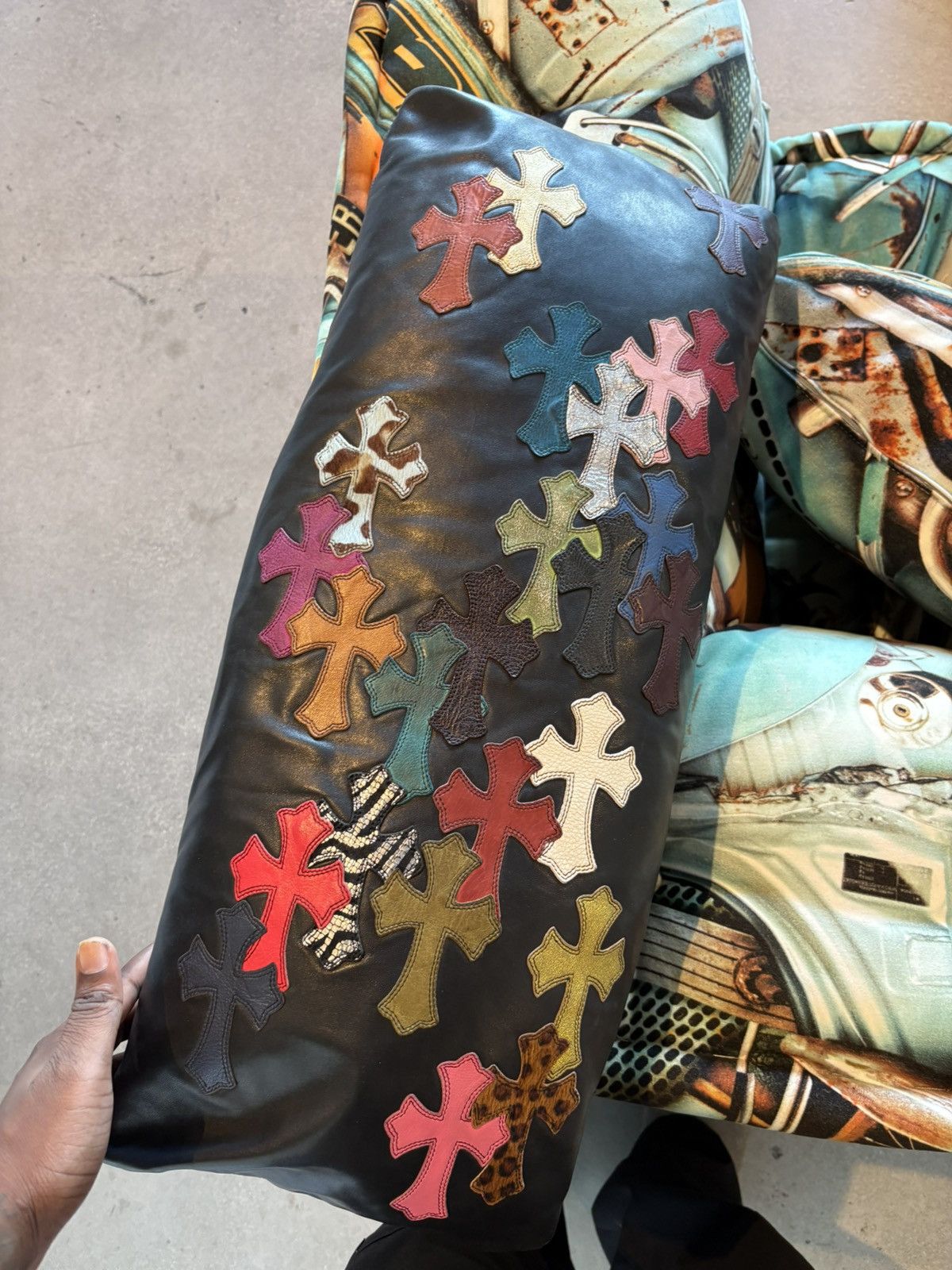 Chrome Hearts Chrome Hearts Rainbow Pillow Size ONE SIZE - 9 Thumbnail