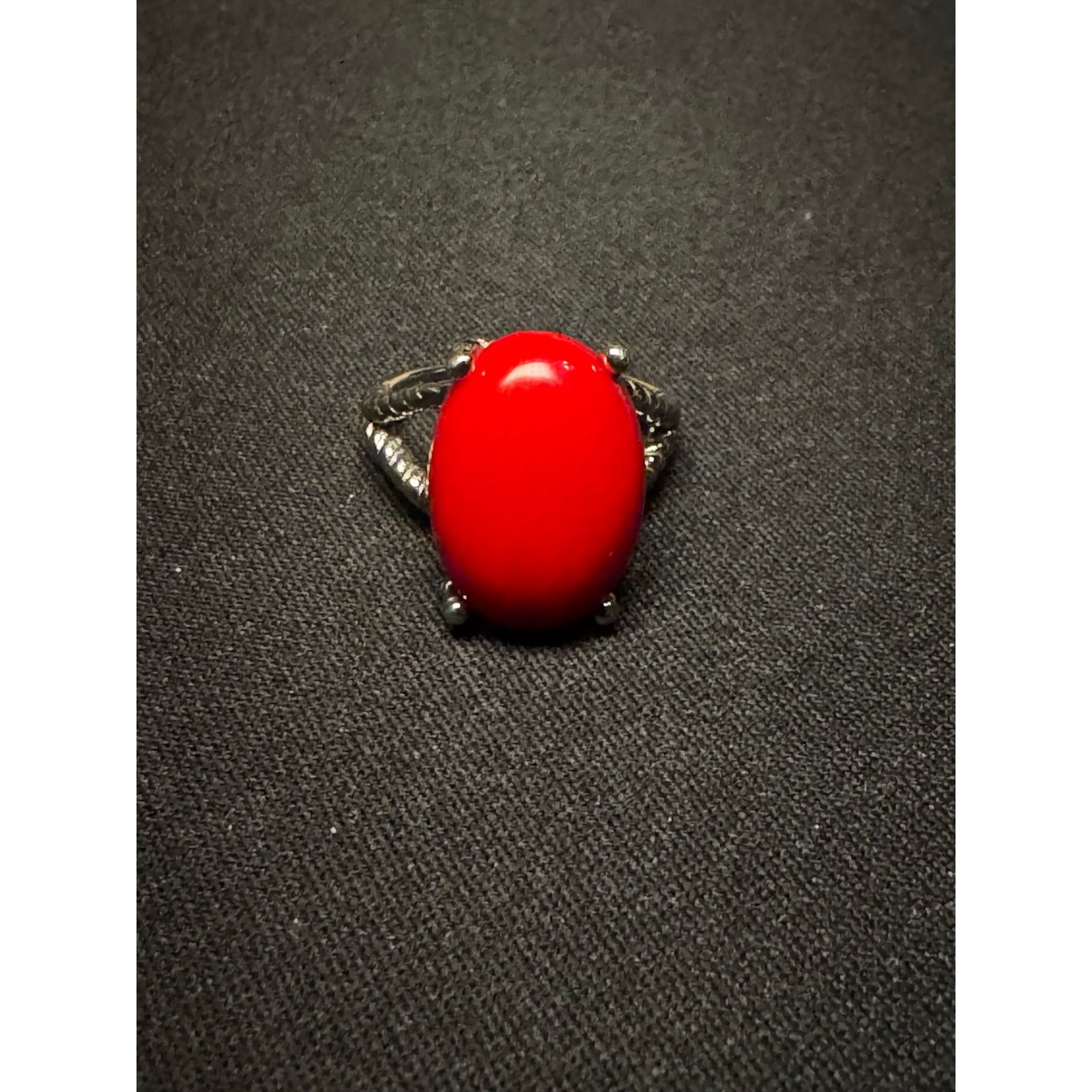 Other 925 Silver F.D. Felicia Design Coral Rope Design Size 6 Ring Size ONE SIZE - 1 Thumbnail