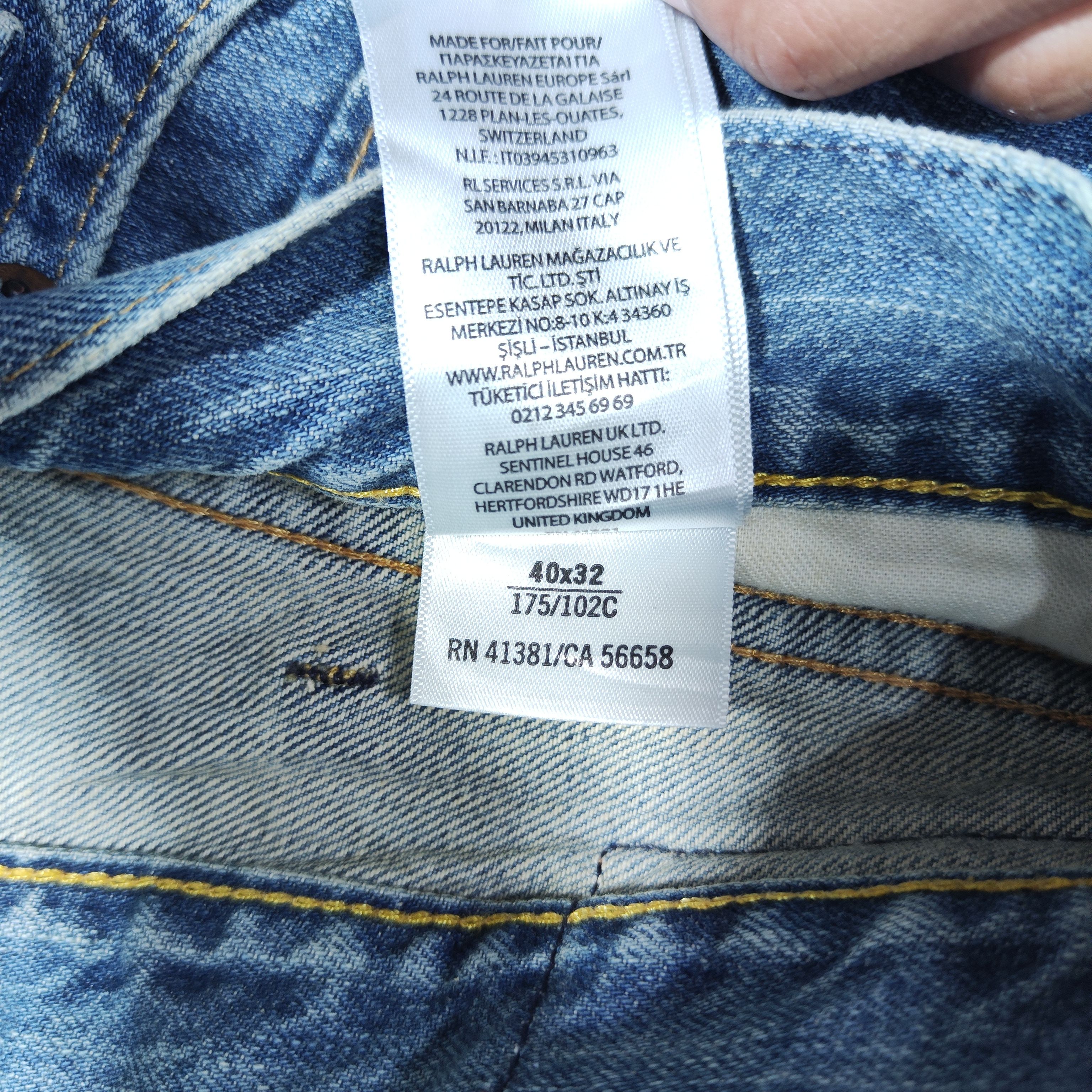 Polo Ralph Lauren Polo Ralph Lauren Jean denim 40x32 Size US 40 / EU 56 - 7 Thumbnail