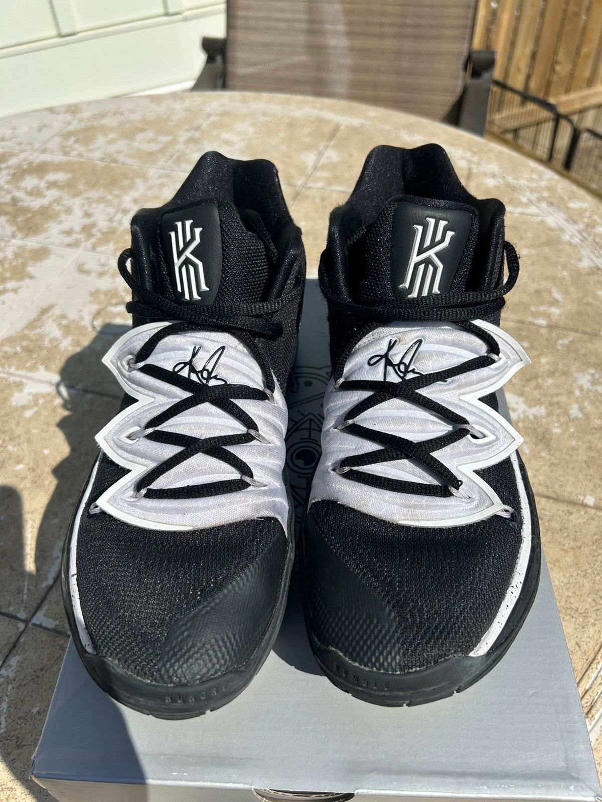 Nike nike kyrie 5 team black Size US 8.5 / EU 41-42 - 3 Thumbnail