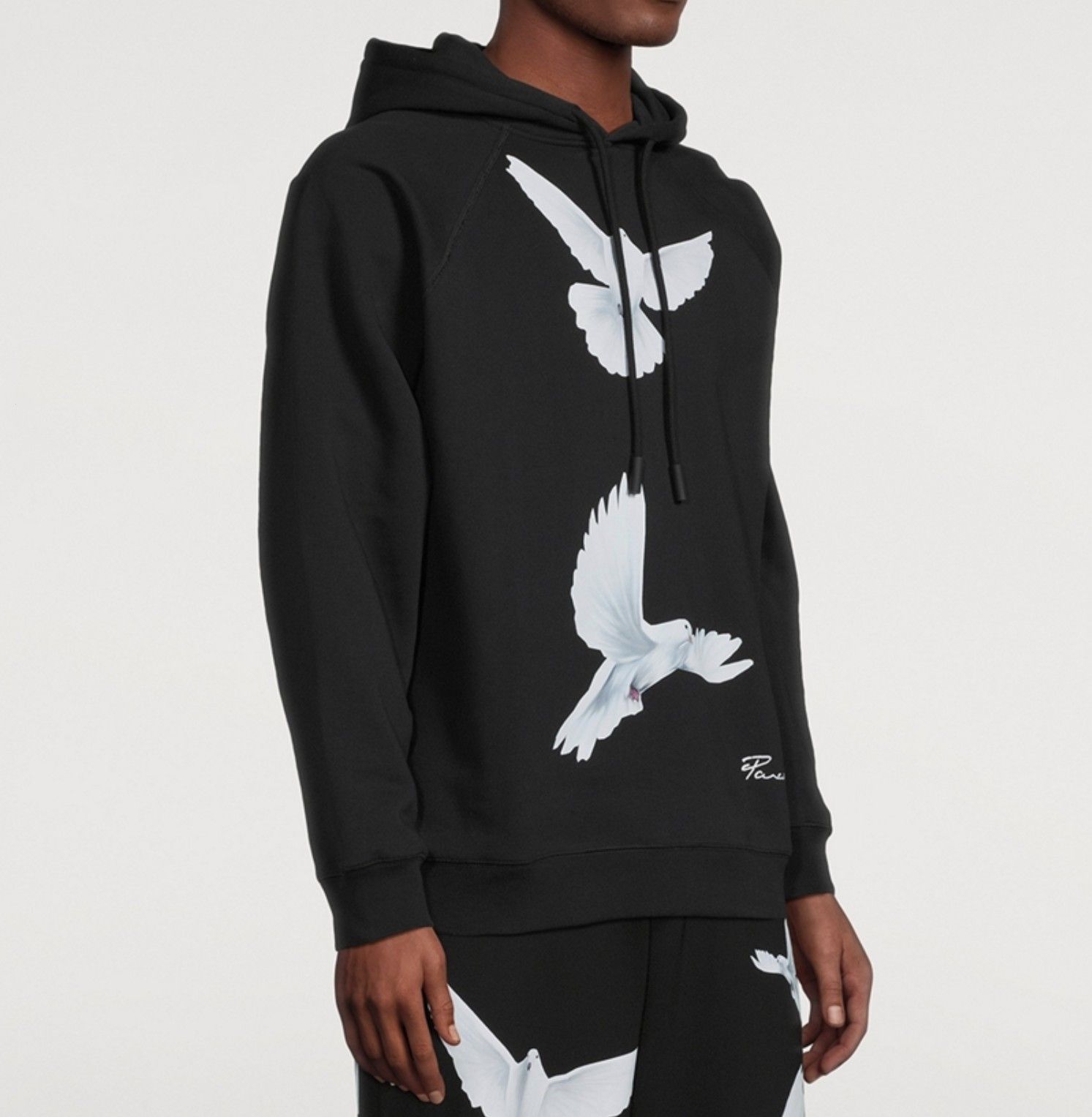 3.PARADIS 3.PARADIS X PSG BLACK HOODED ICI C'EST PARADIS