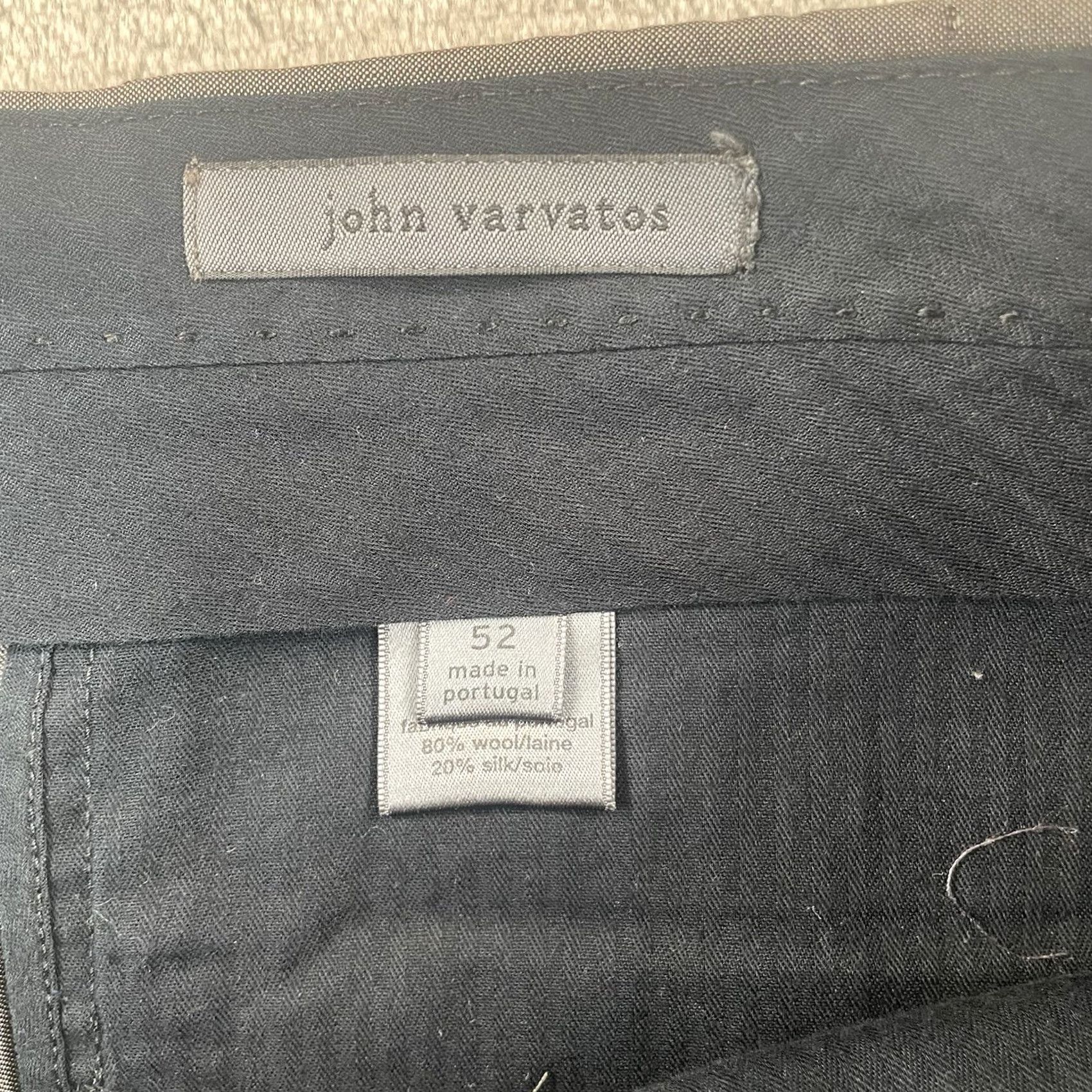 John Varvatos John Varvatos Collection Trouser Pants 36x34 Grey Wool Silk Side Tabs Dress Pants Regular Mens Straight Front Modern Formal Dressy"} Size US 36 / EU 52 - 3 Thumbnail
