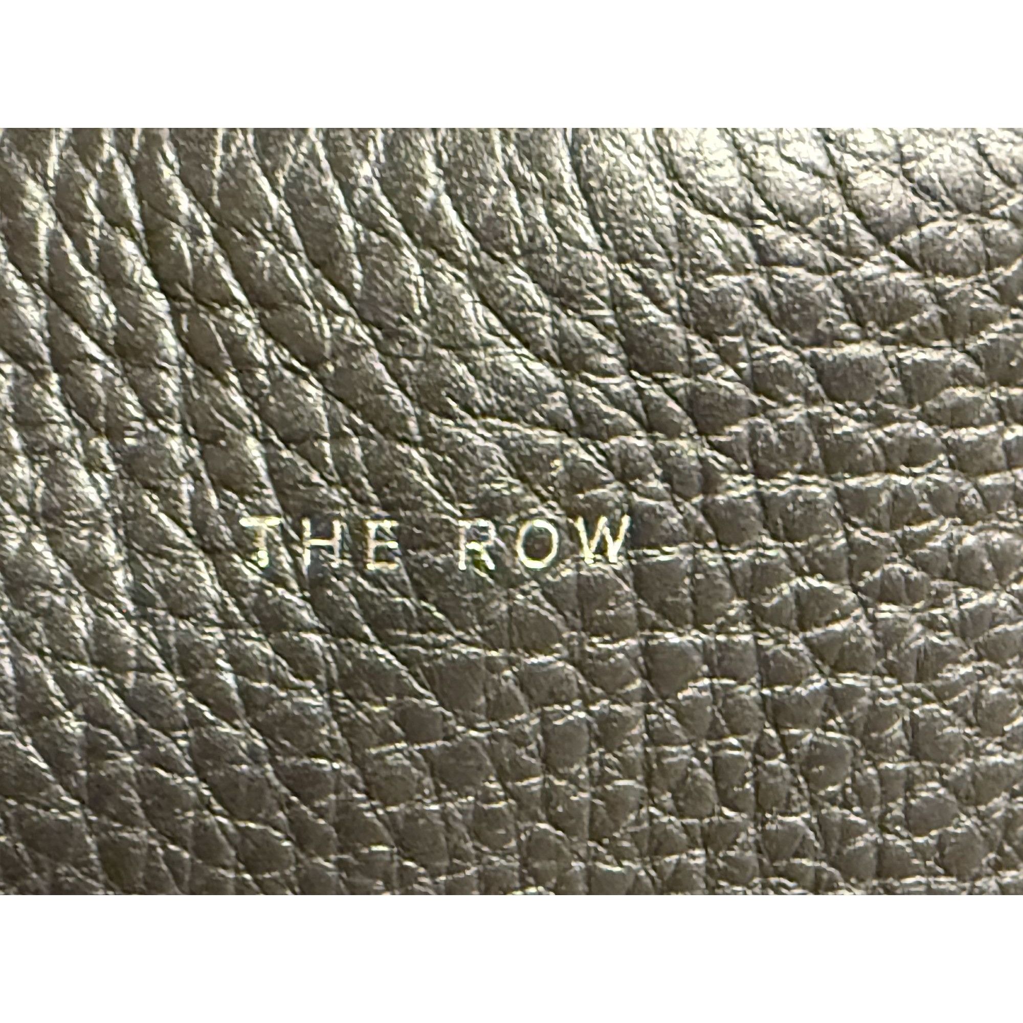The Row The Row Pebbled Leather Shoulder Bag Gray Made In Italy Size ONE SIZE - 3 Thumbnail