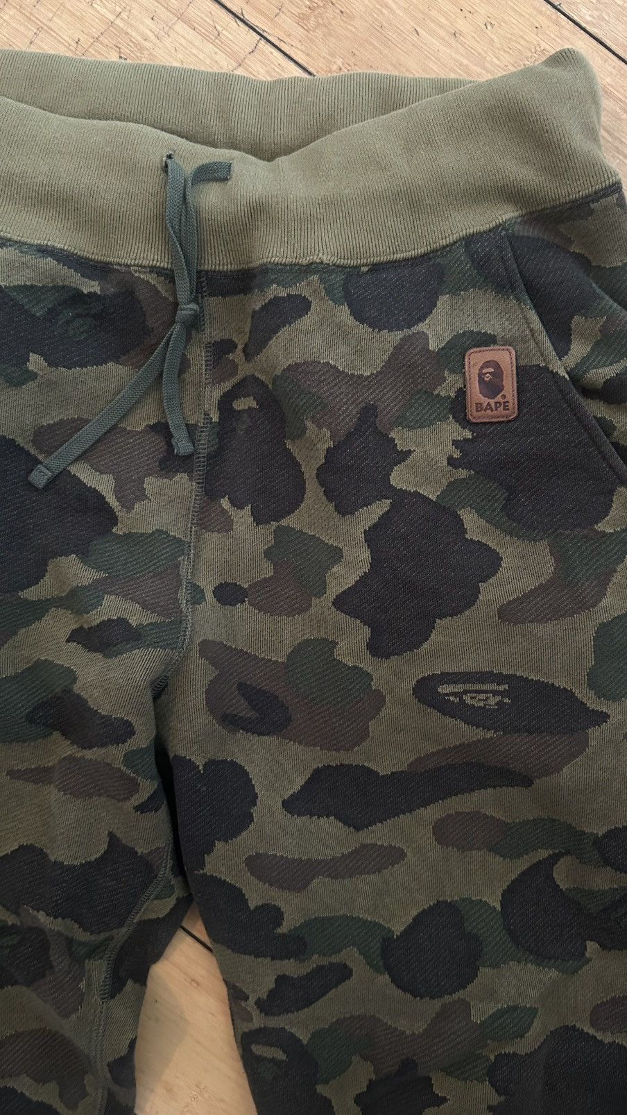 Bape 1st Camo Jacquard Sweat Pants Size US 30 / EU 46 - 3 Thumbnail