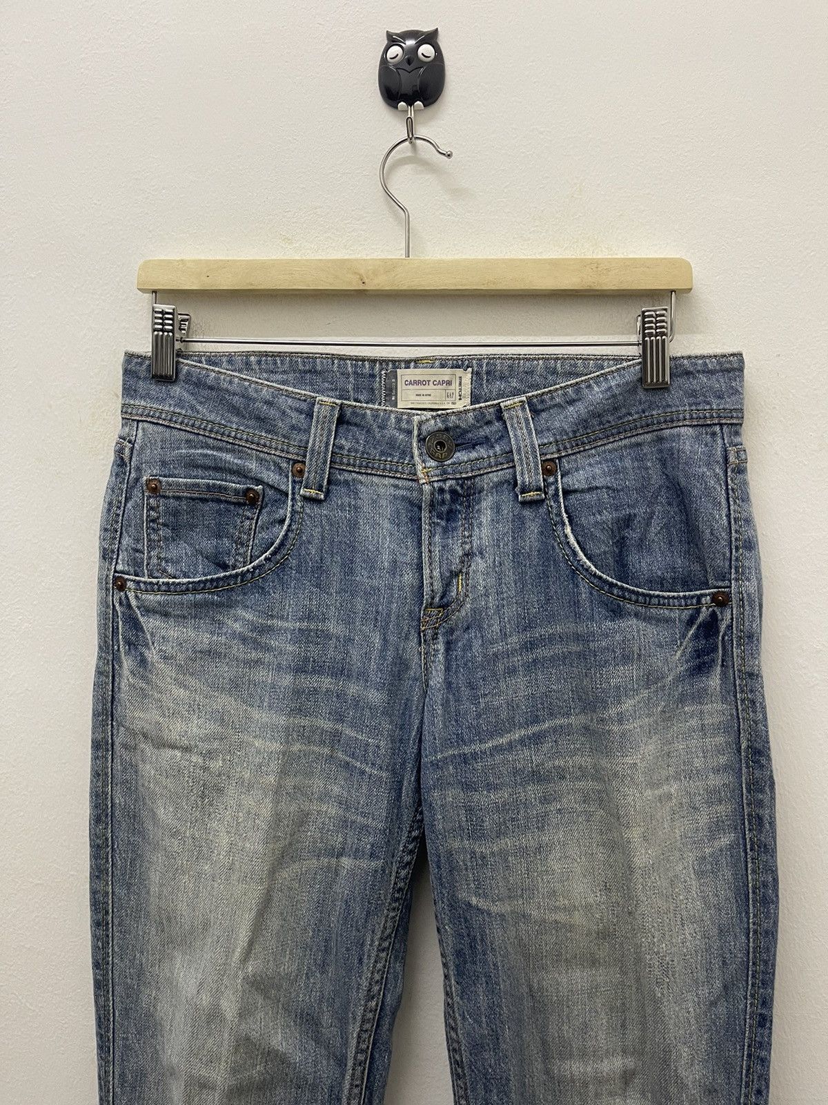 Gap Rare Vintage GAP Carrot Capri Made in Japan Size 31" - 2 Thumbnail