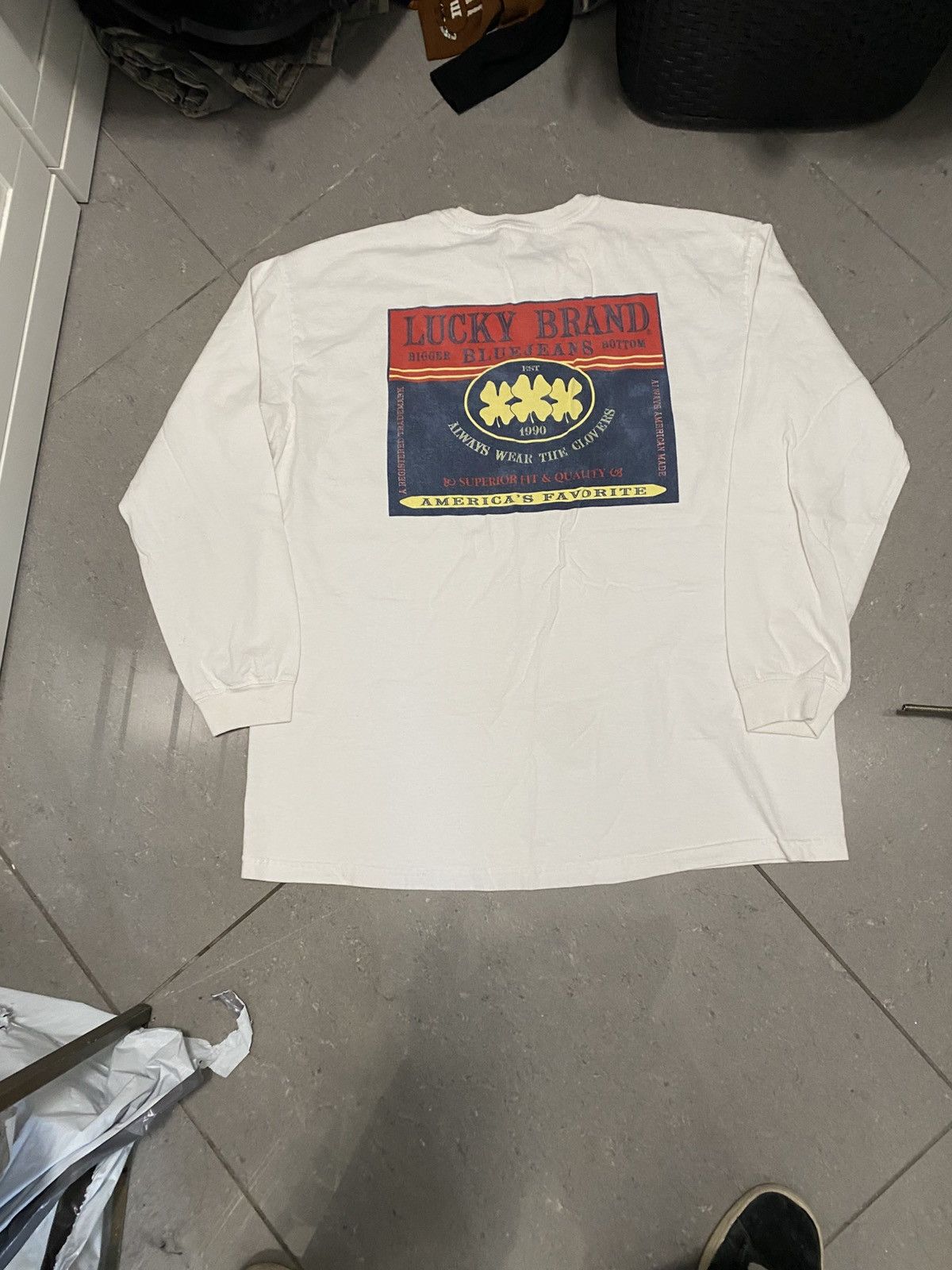 Lucky Brand × Vintage Vintage lucky brand long sleeve Size US XXL / EU 58 / 5 - 1 Thumbnail