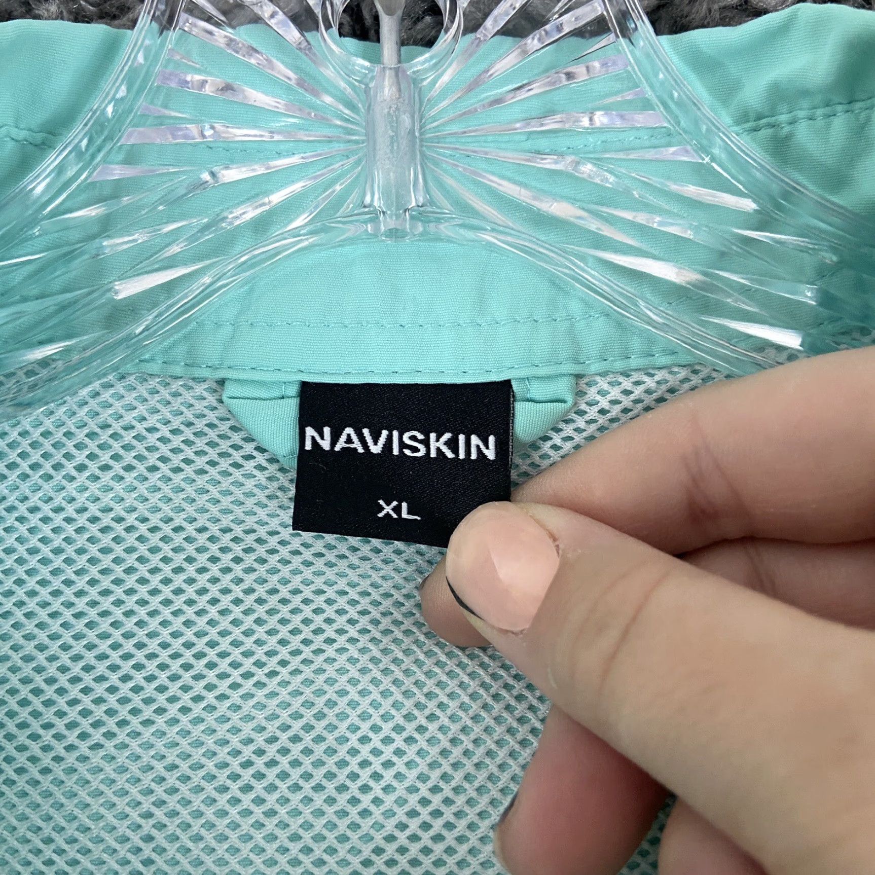 Vintage NAVISKIN Outdoor Long Sleeve Button-Up Shirt Men’s XL Blue Size US XL / EU 56 / 4 - 7 Thumbnail