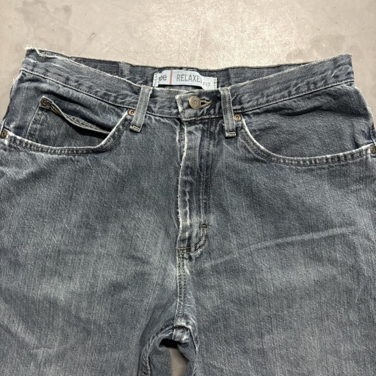 Vintage Crazy Vintage Y2K/2000s Baggy Relaxed Dark Wash Denim Jeans! Size US 32 / EU 48 - 3 Thumbnail