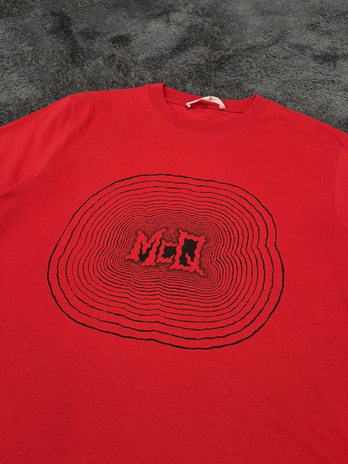 Alexander McQueen Alexander McQueen MCQ Red "Live Fast Die!" Tee Size US M / EU 48-50 / 2 - 3 Thumbnail
