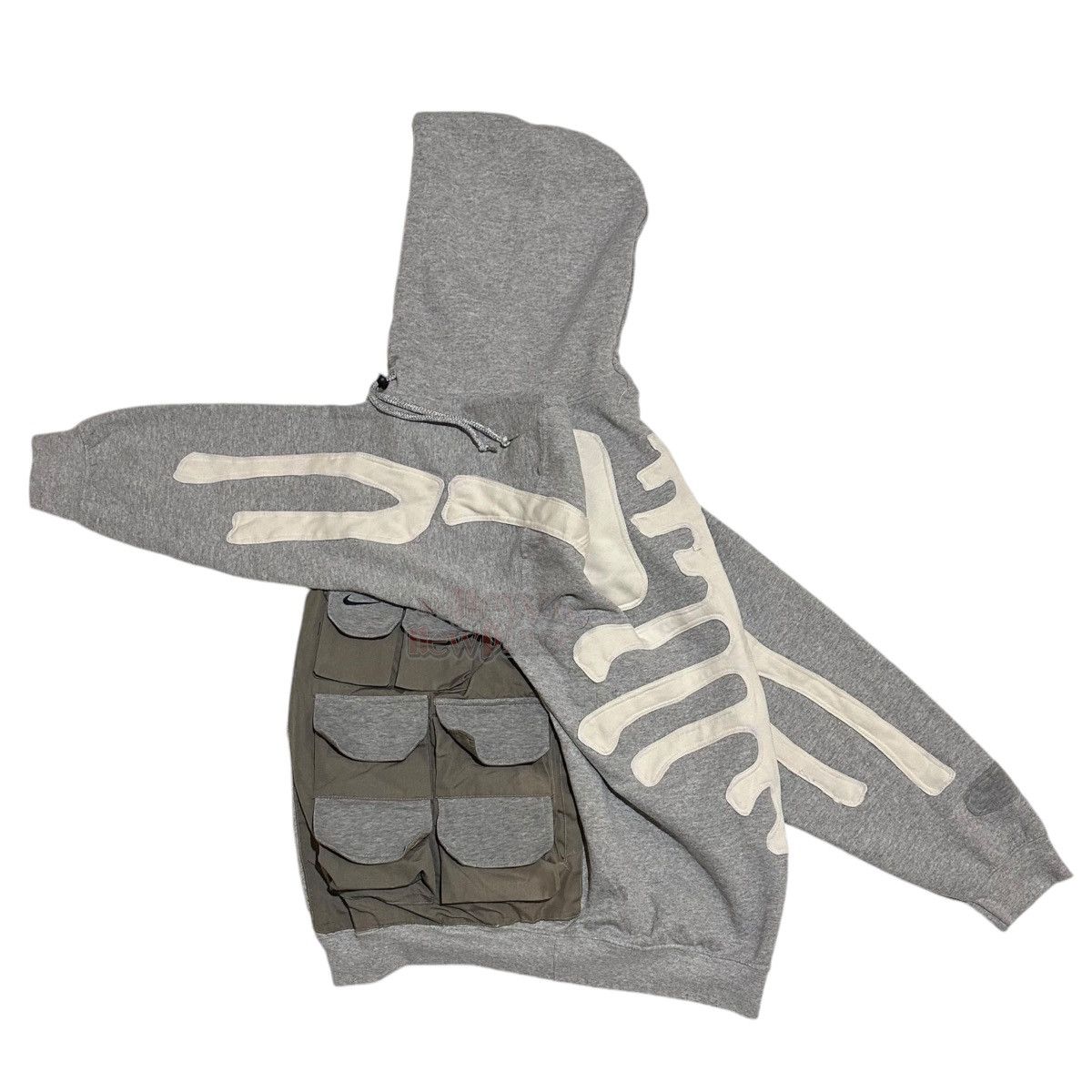 Nike Nike Hoodie Vest Skeleton series “Lavr” 595 Reworked Hoodie Size US L / EU 52-54 / 3 - 3 Thumbnail