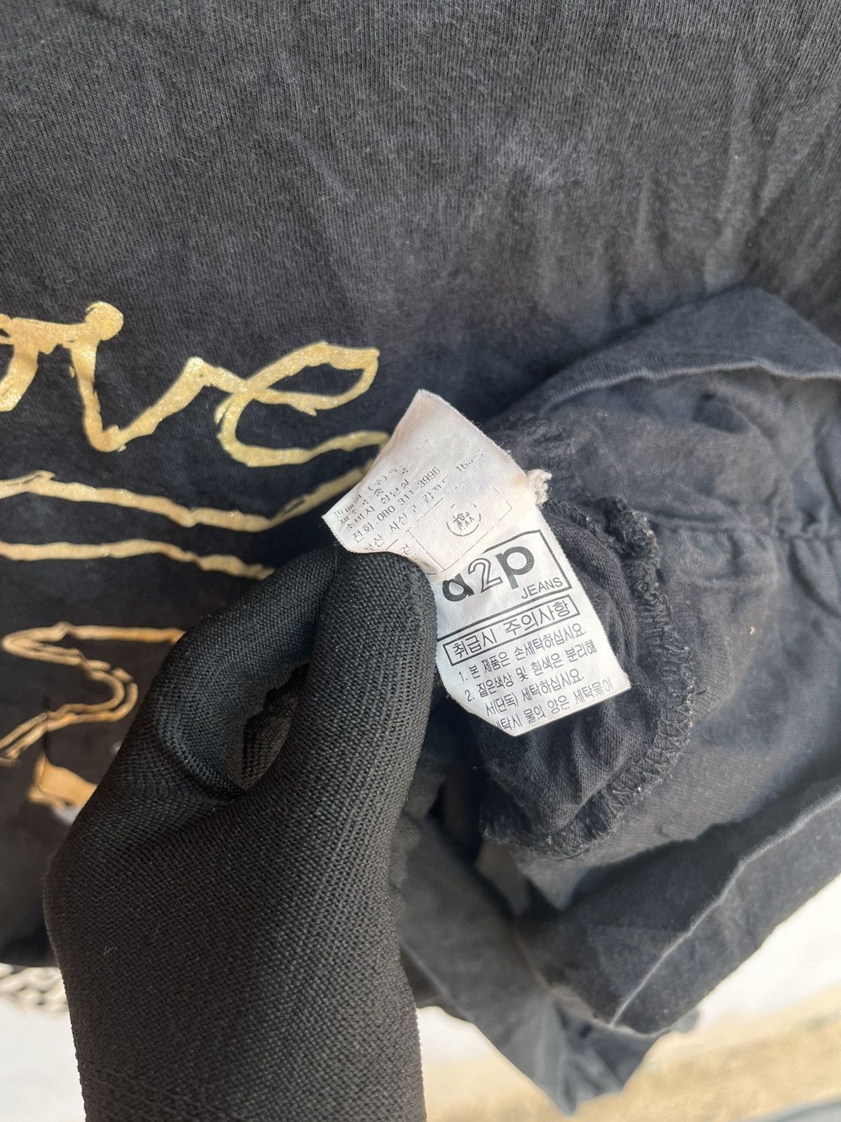 Japanese Brand STEAL! Japanese A2P Double Layers Gohtic Longslevee Y2K Punk Size US S / EU 44-46 / 1 - 2 Thumbnail