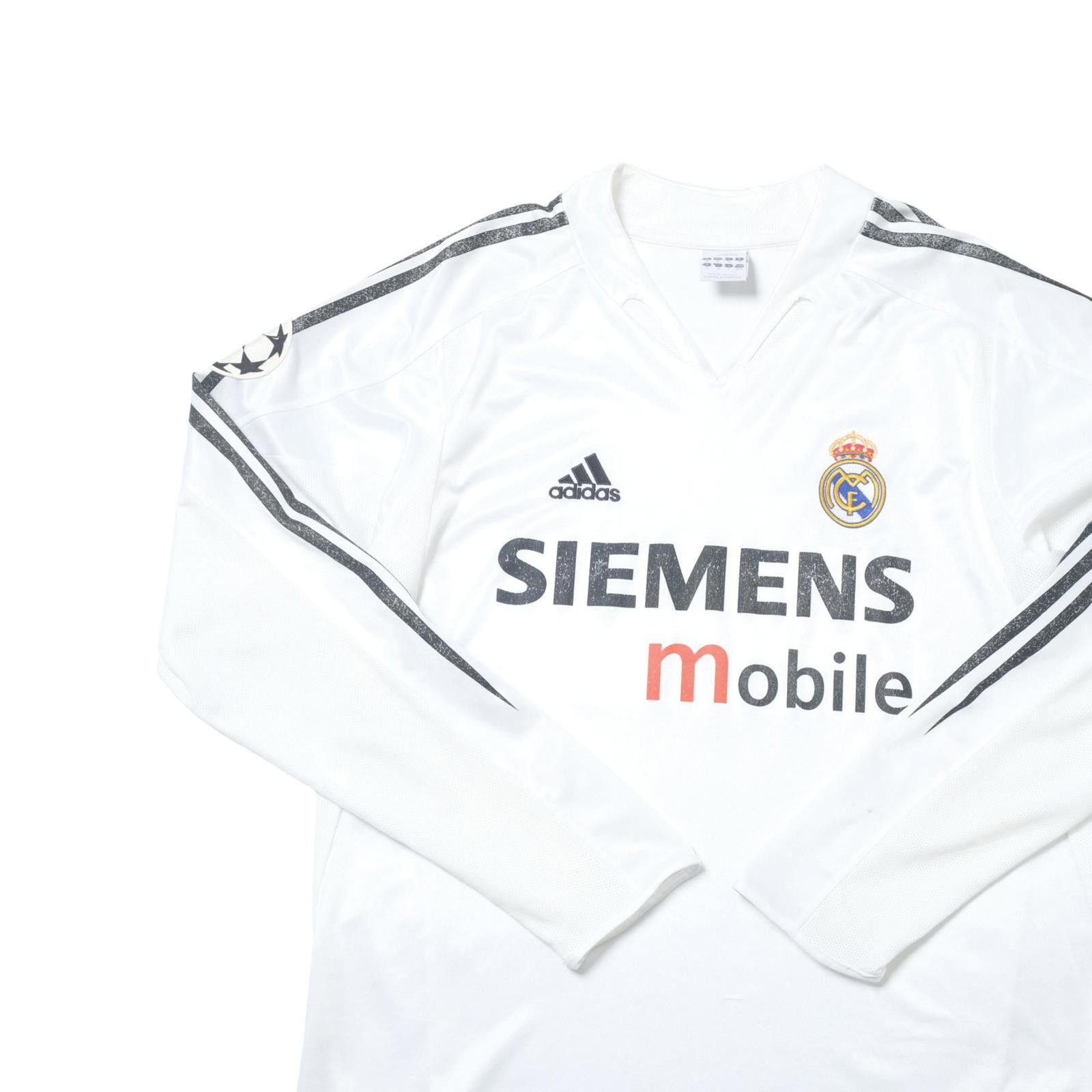 Adidas 2004/05 Real Madrid Home Shirt Adidas (L) Size US L / EU 52-54 / 3 - 3 Thumbnail