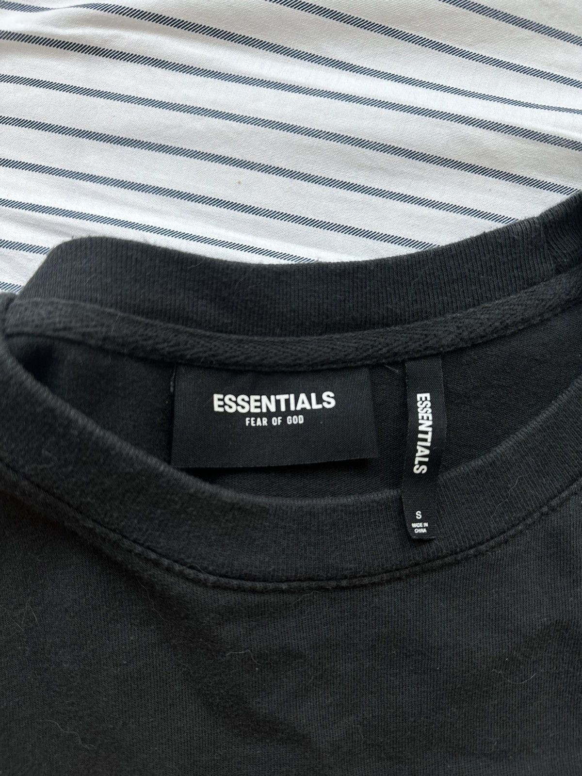 Essentials Black Essentials Fear of God T-Shirt Size S Size US S / EU 44-46 / 1 - 3 Thumbnail