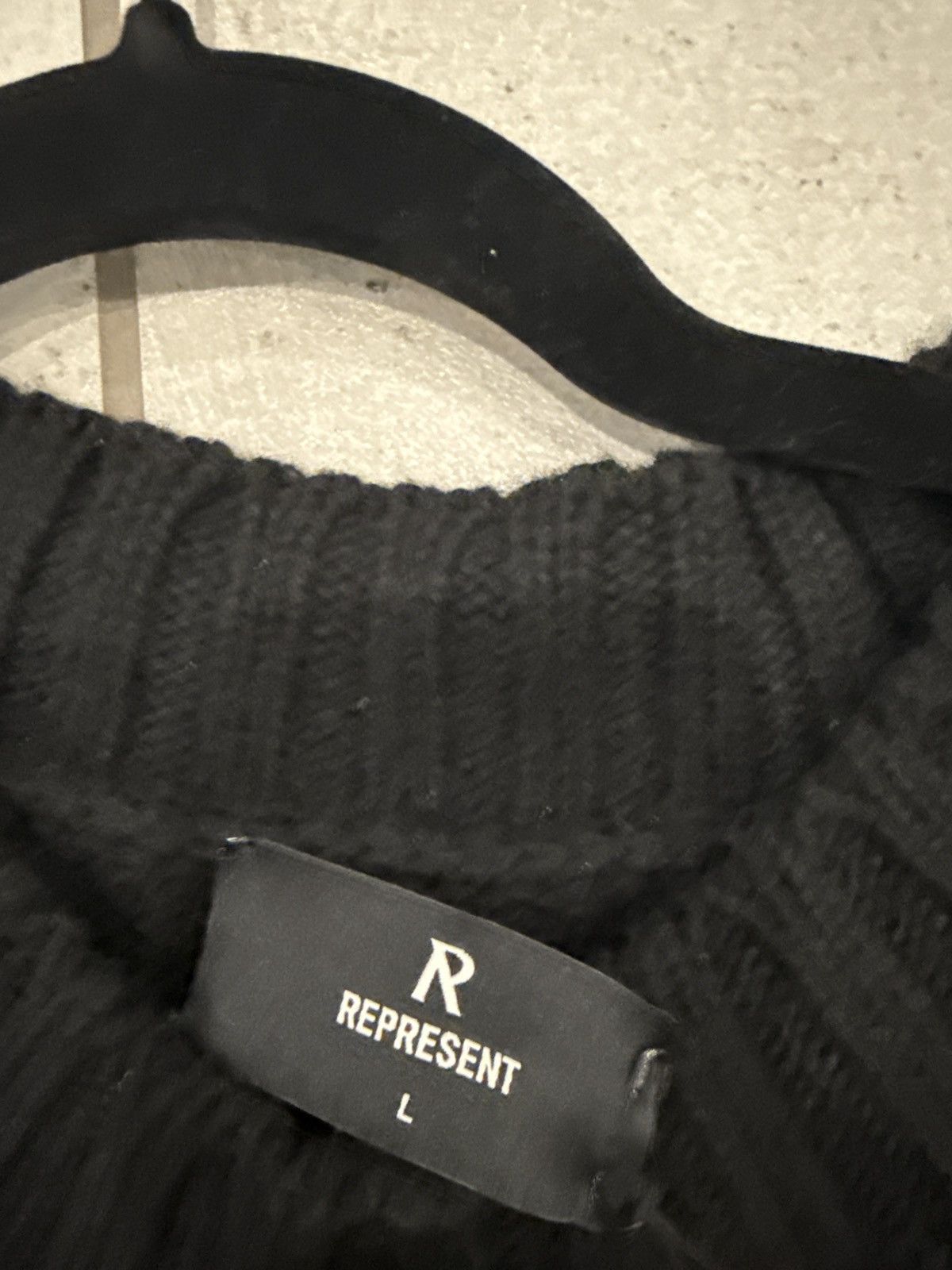 Represent Clo. Represent knit black jumper size L Size US L / EU 52-54 / 3 - 7 Thumbnail