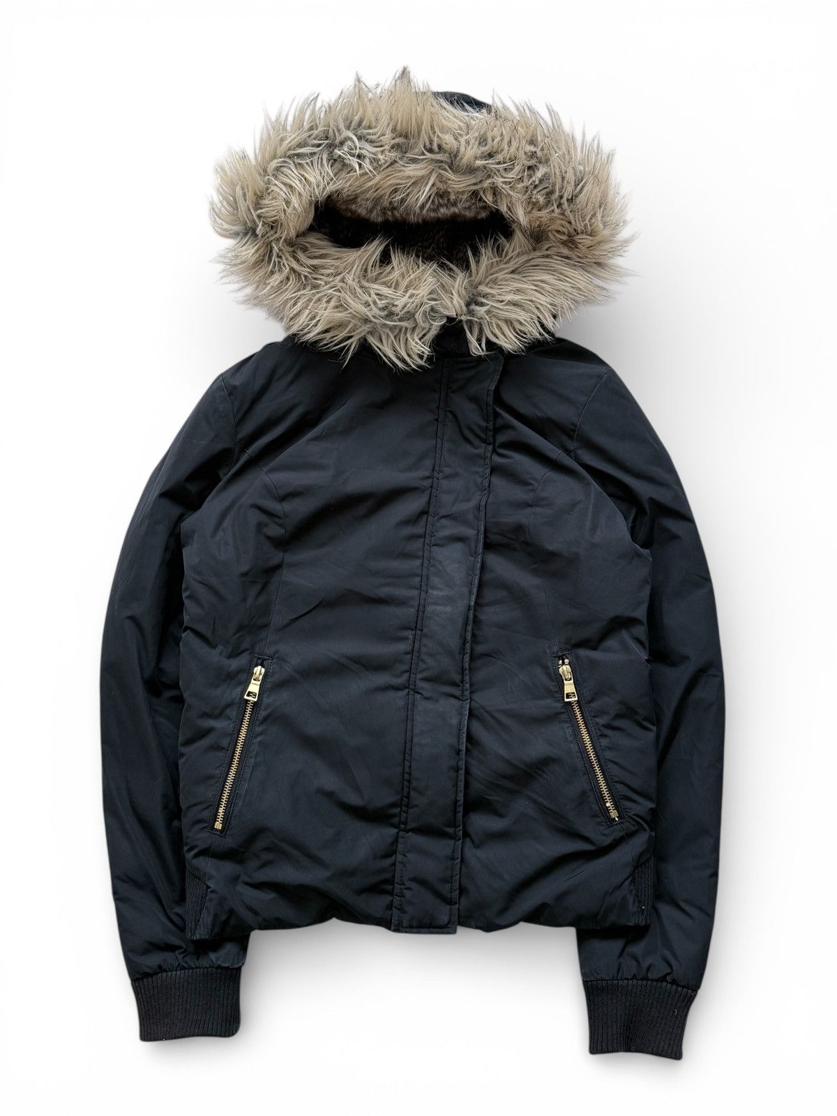 If Six Was Nine 00s If Six Was Nine L.G.B. Style Fur Hood Jacket Size US M / EU 48-50 / 2 - 1 Thumbnail