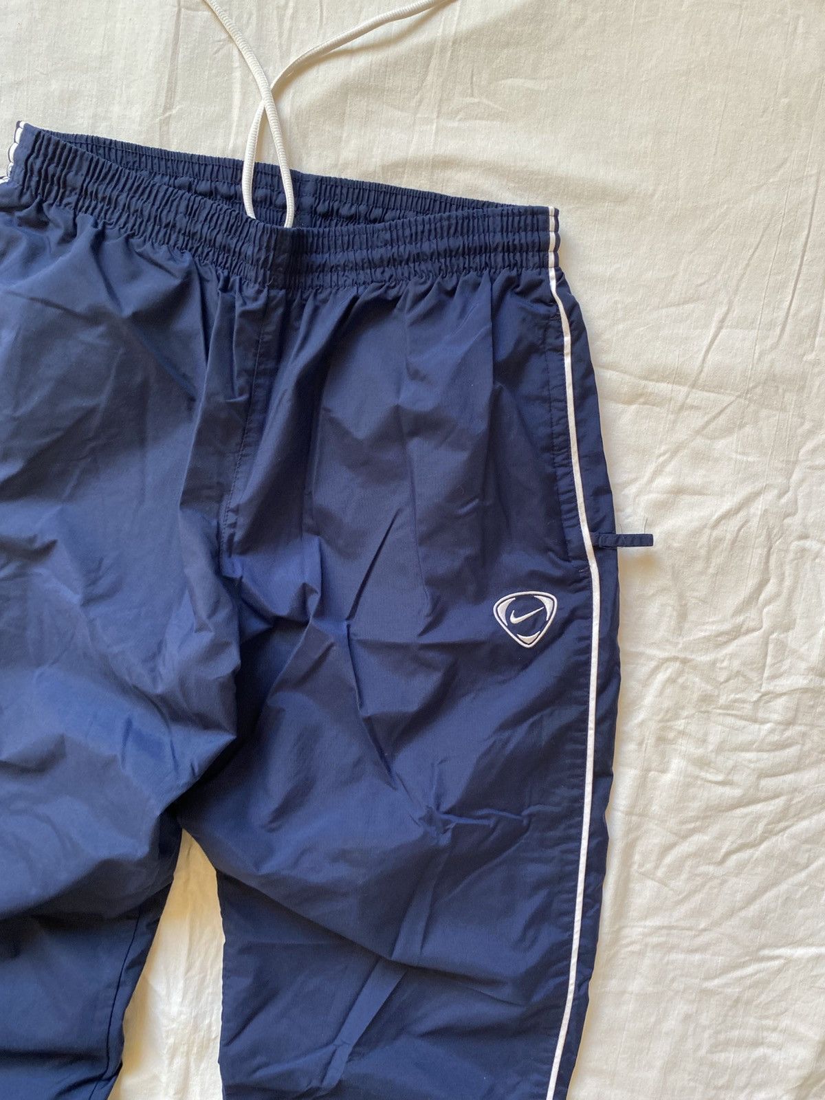 Nike Vintage Nike Track Pants Navy Blue Baggy Size US 32 / EU 48 - 3 Thumbnail