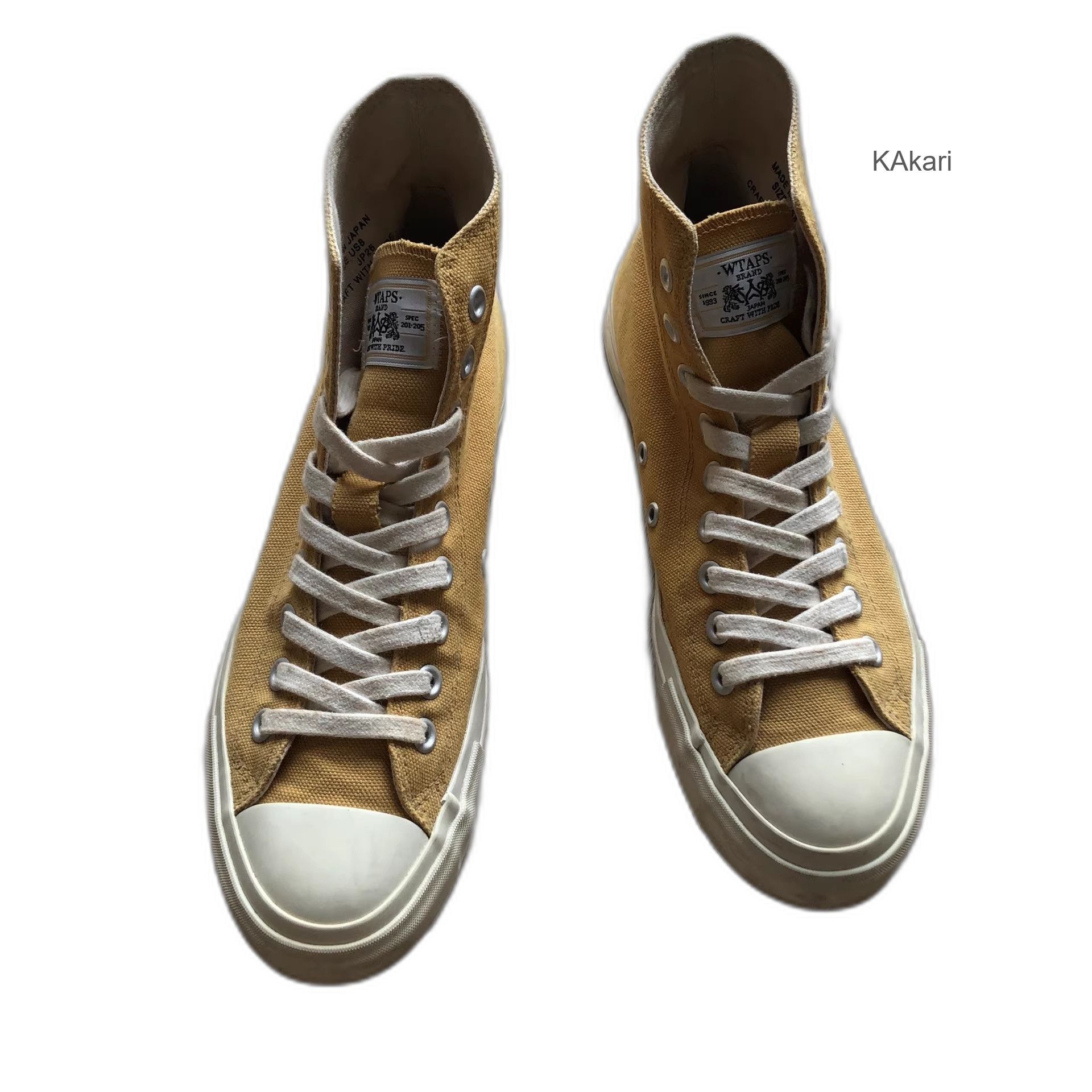 Wtaps Wtaps Canvas Mustard Sneakers Size US 5 / EU 37 - 1 Thumbnail