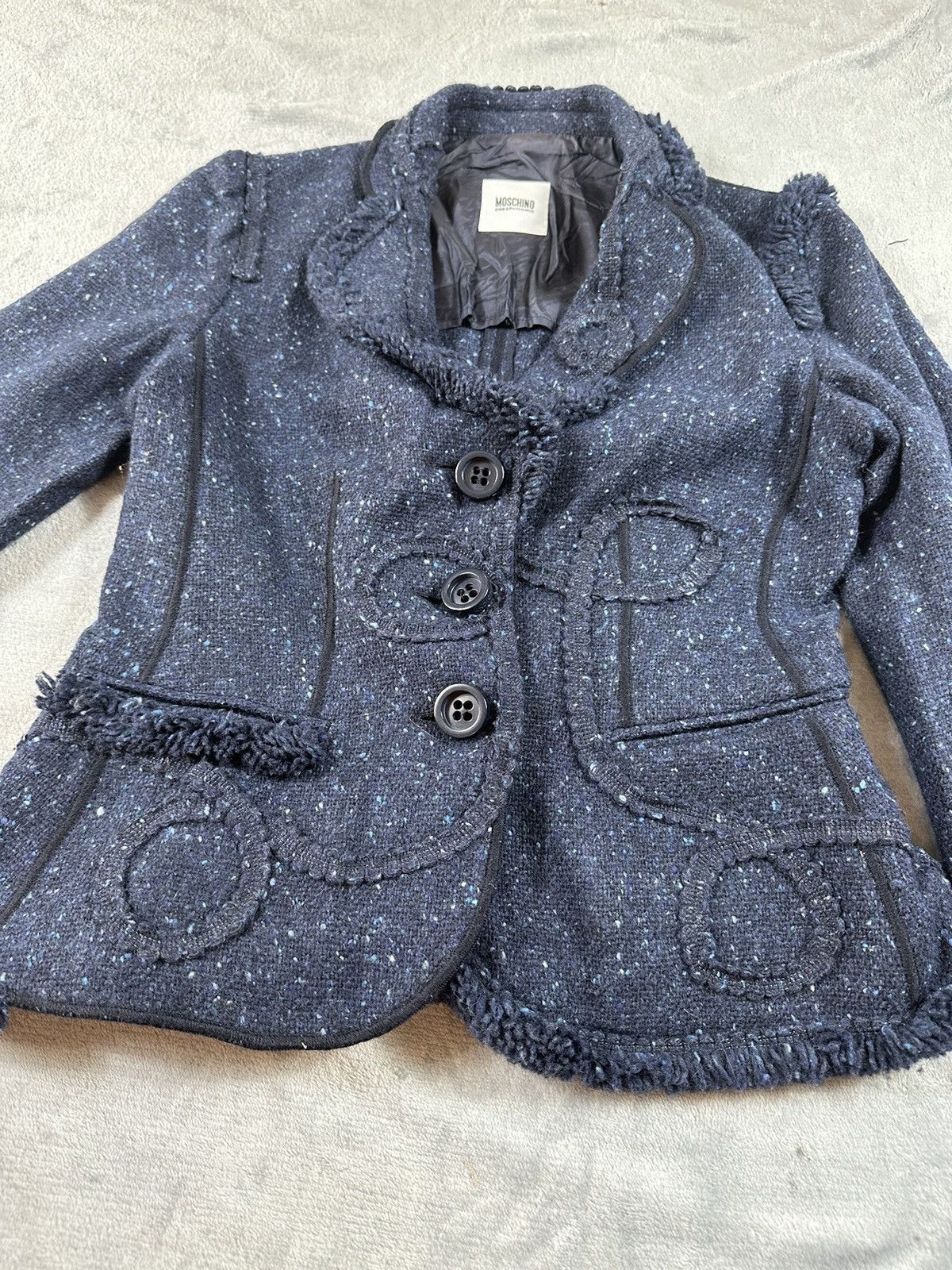 Moschino × Vintage Jacket Moschino Cheap And Chic Size XL / US 12-14 / IT 48-50 - 3 Thumbnail