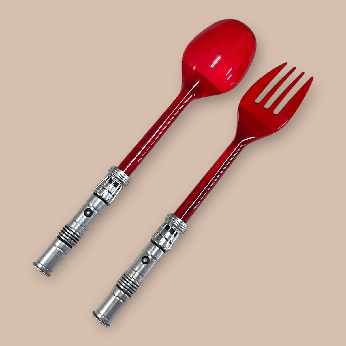 Star Wars Star Wars : Lightsaber Fork and Spoon Set "Darth Maul" Size ONE SIZE - 5 Thumbnail
