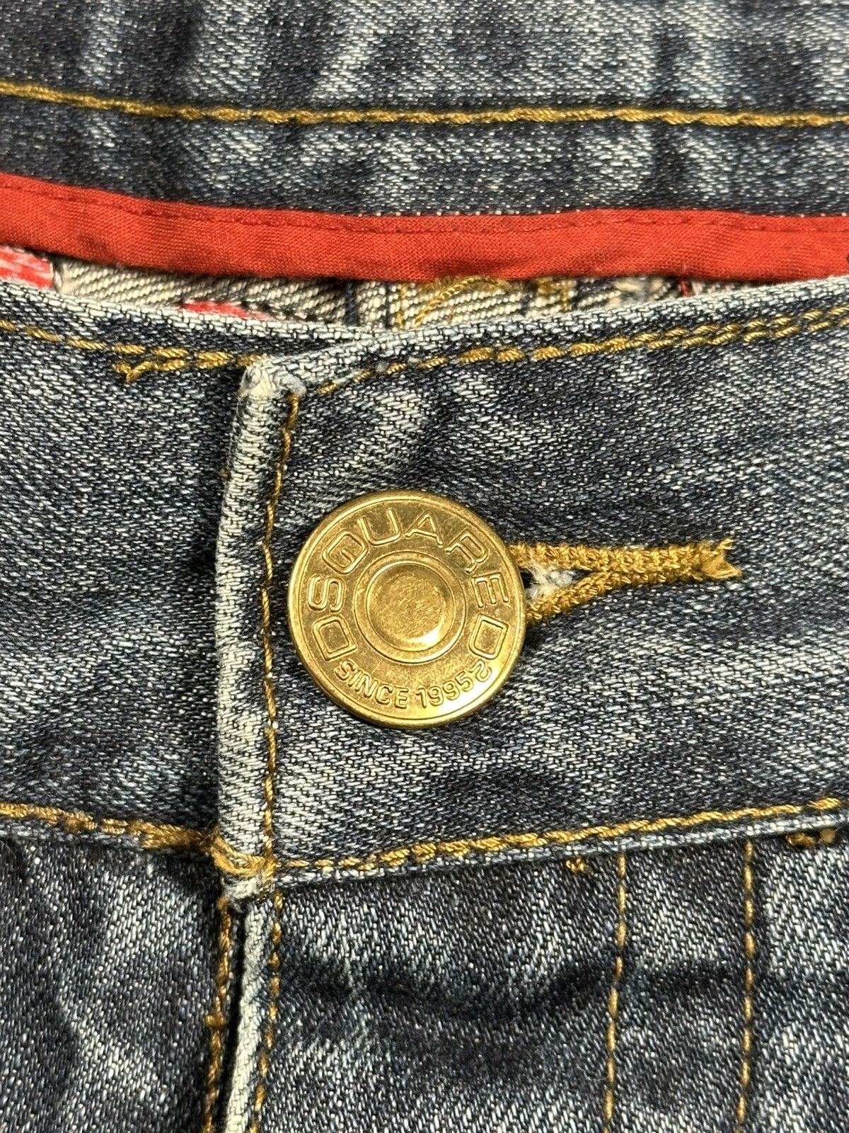 Dsquared2 F/W2005 Dsquared2 'Twins Range' Cotton Cashmere Jeans Denim Size US 34 / EU 50 - 10 Thumbnail
