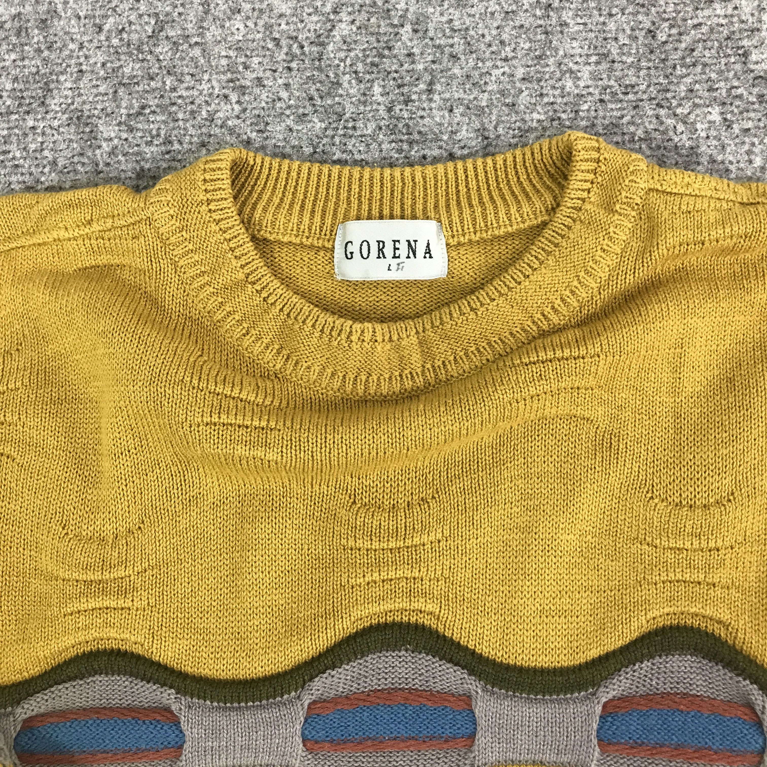 Japanese Brand JAPANESE GORENA COOGI STYLE KNITWEAR JACKET K113B17 Size US L / EU 52-54 / 3 - 6 Thumbnail