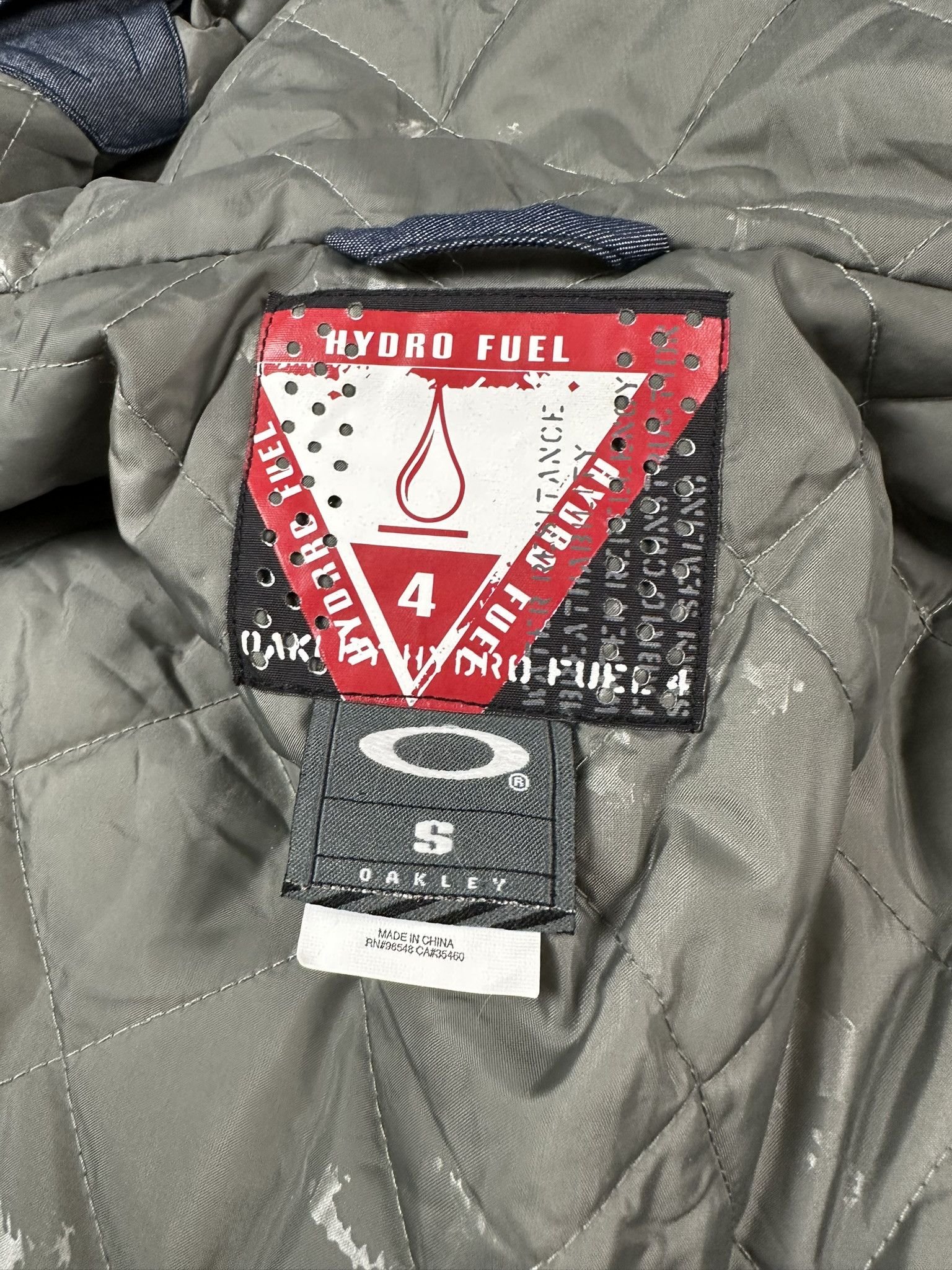 Oakley Rare 2000s Oakley Fur Hood Bomber Boxy Y2k Jacket Size US S / EU 44-46 / 1 - 11 Thumbnail