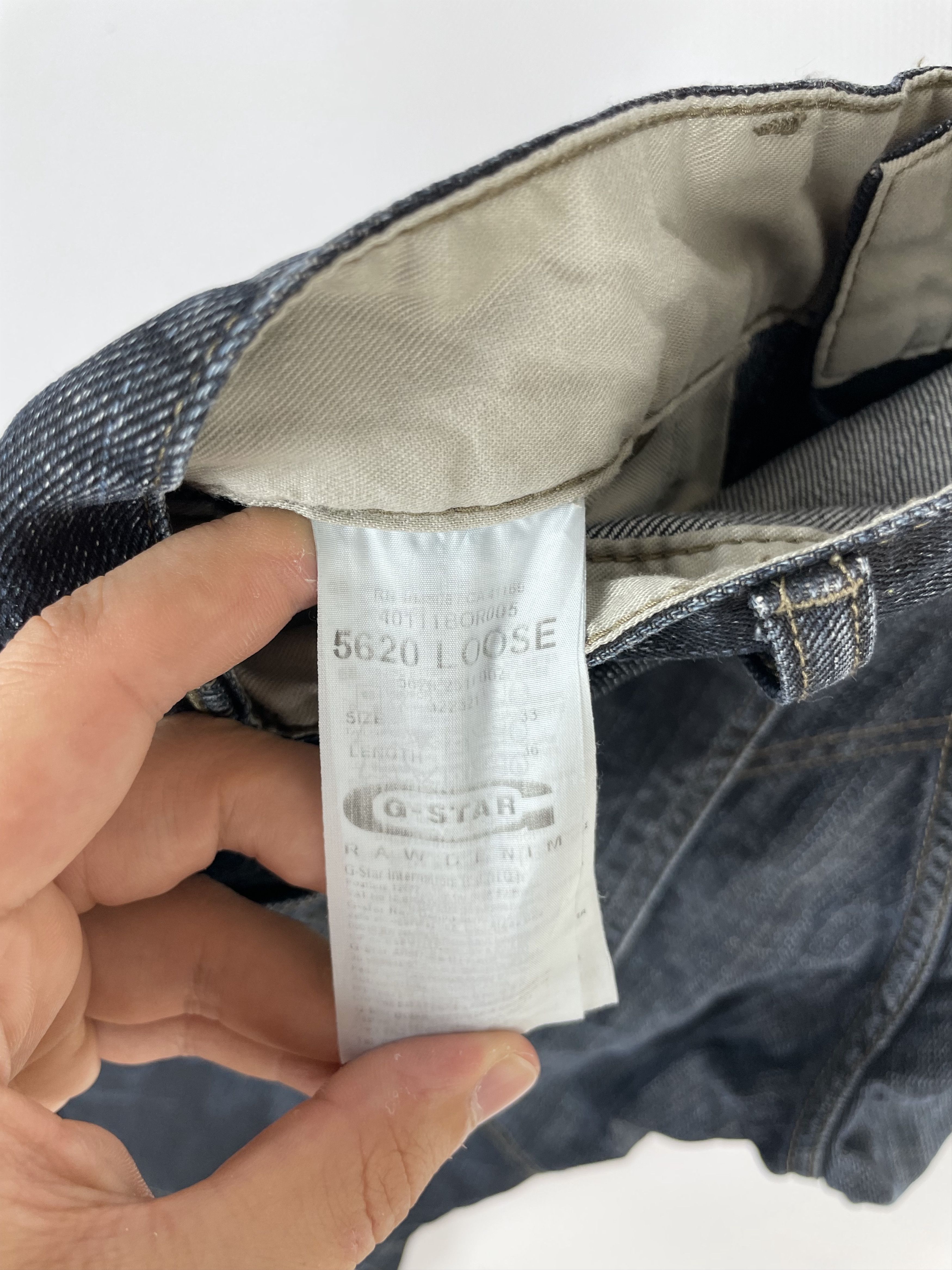 G-Star G-Star Raw Pants Double Knee Jeans Size US 33 - 8 Thumbnail