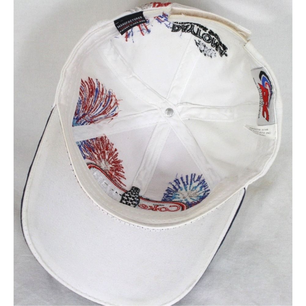 NASCAR × Vintage Coke Zero 400 Daytona Hat NASCAR Coca Cola Fireworks Cap Size ONE SIZE - 5 Thumbnail