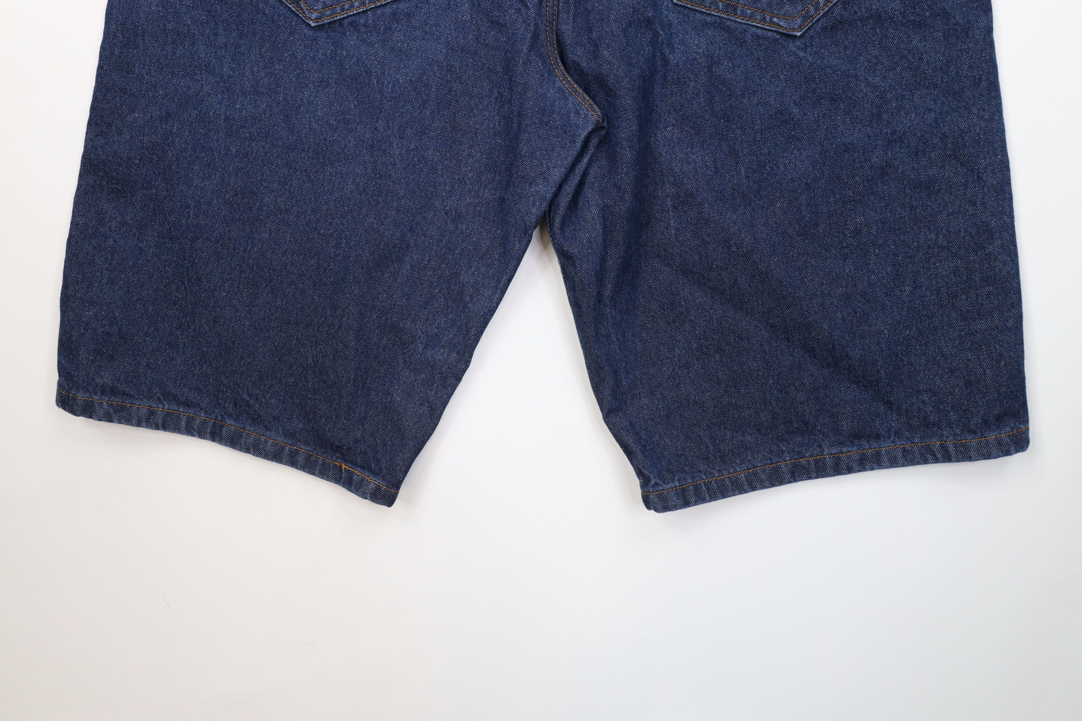 Rocawear Vintage 90s Y2K Rocawear Fit Denim Jean Shorts Blue Cotton Size US 38 / EU 54 - 13 Thumbnail