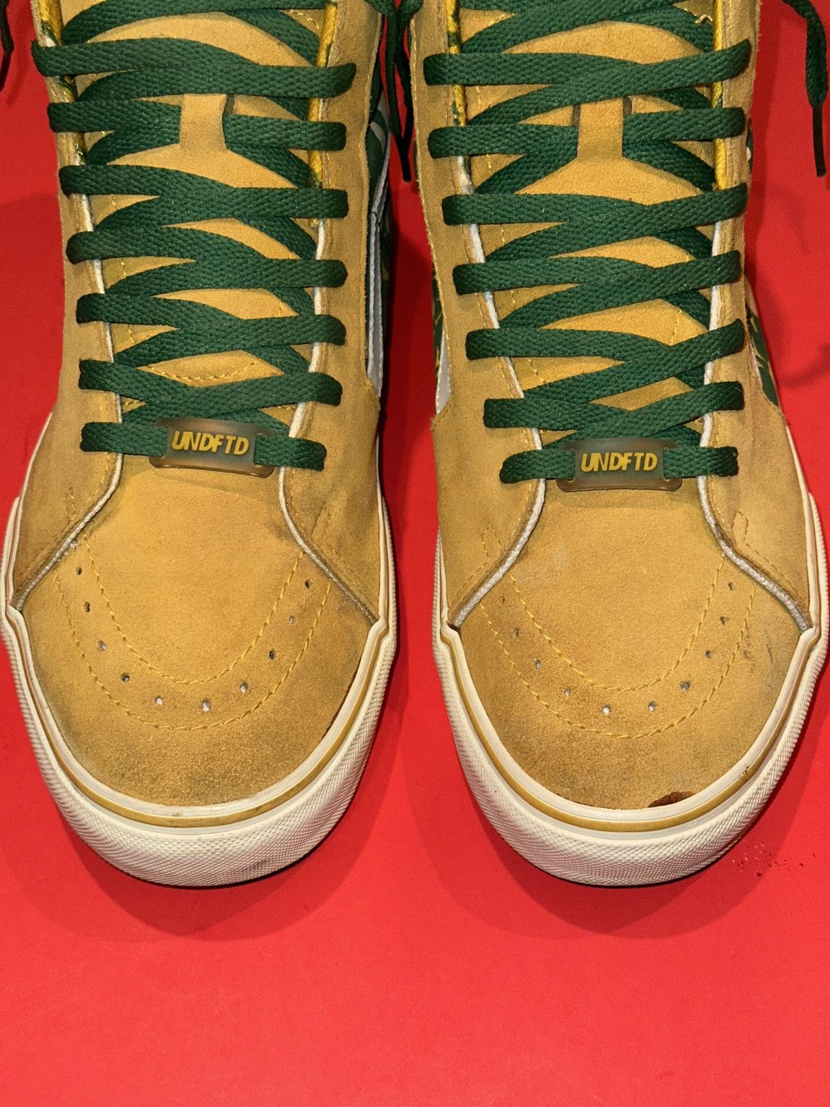 Undefeated × Vans VANS SK8 HI UNDEFEATED U-MAN LEPRECHAUN GREEN 6352999-090 13 Size US 13 / EU 46 - 2 Thumbnail