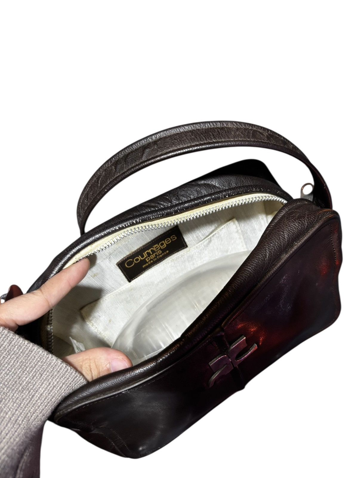 Courreges 70s Courreges Handbag Size ONE SIZE - 4 Thumbnail