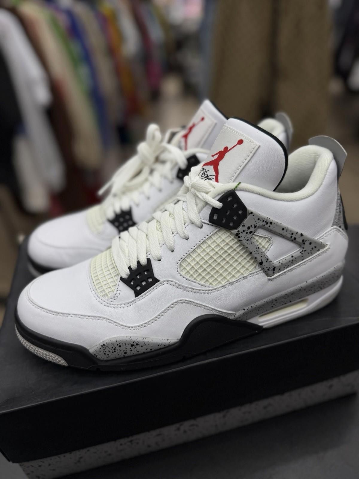Jordan Brand Size 11.5 - Jordan 4 Retro OG Mid White Cement 2016 NEW Size US 11.5 / EU 44-45 - 7 Thumbnail