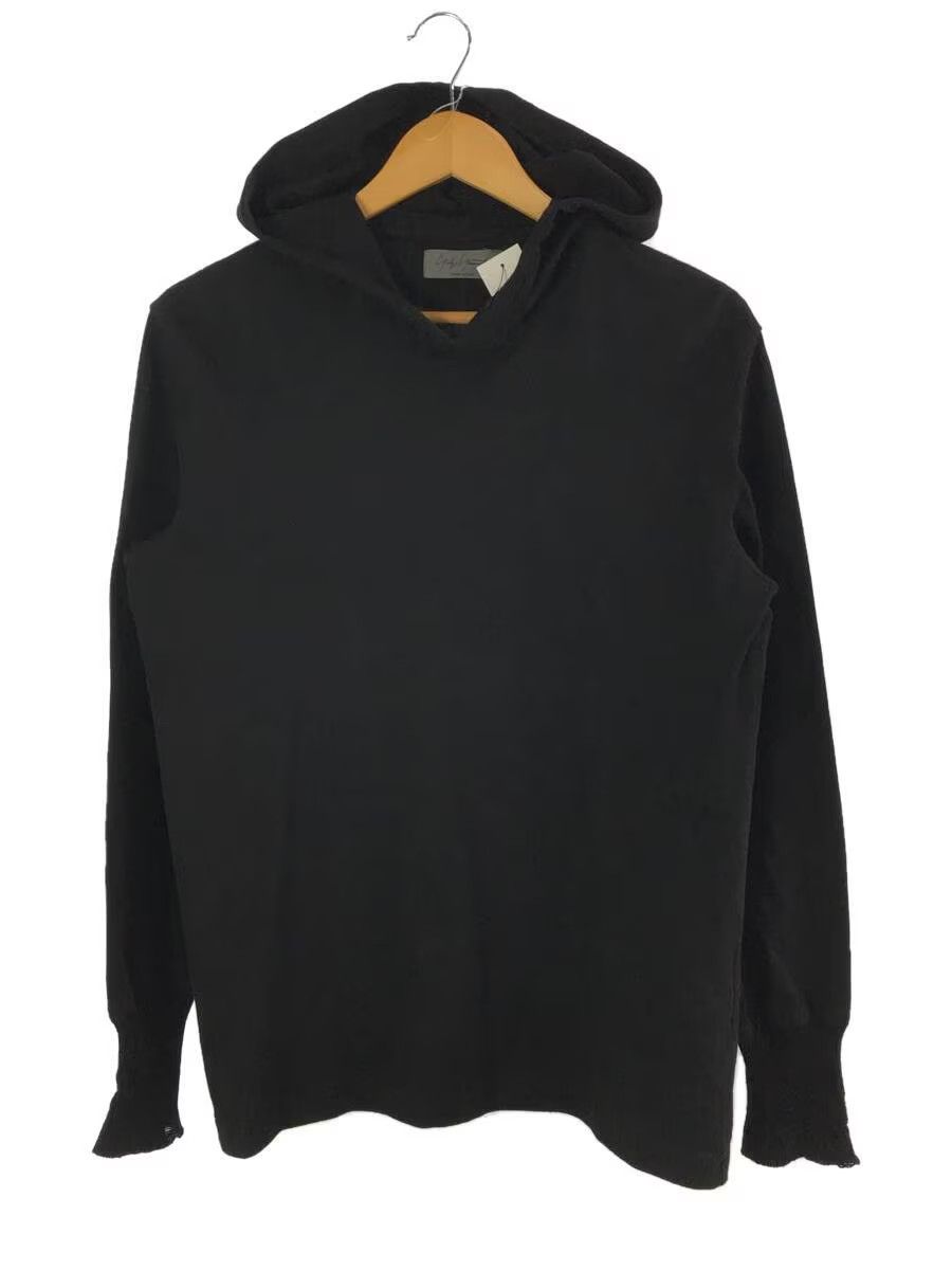 Yohji Yamamoto Pour Homme Drop Shoulder Hoodie Size US L / EU 52-54 / 3 - 1 Thumbnail