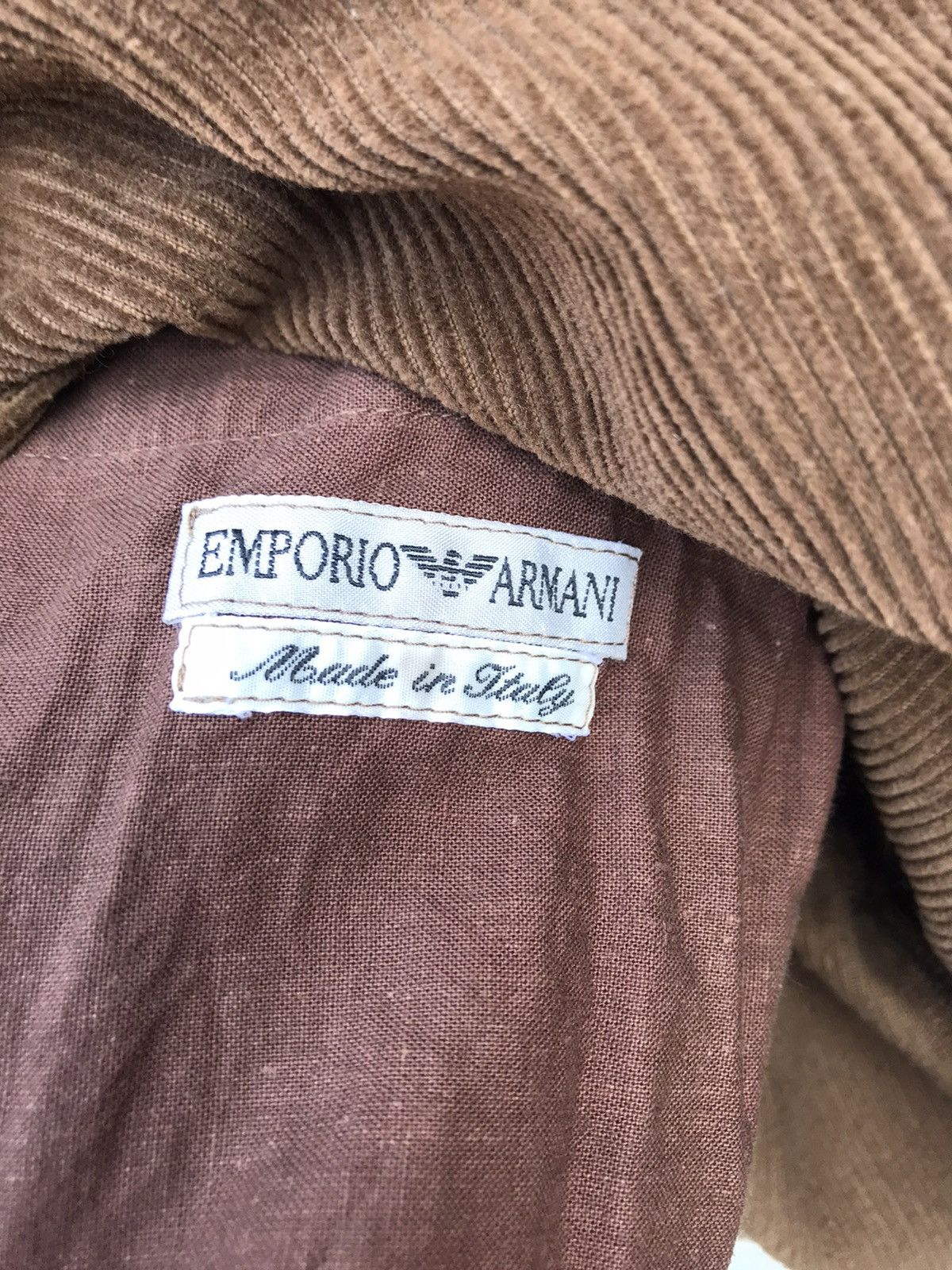 Armani Emporio Armani Italy Corduroy Jacket sz 46 Size US M / EU 48-50 / 2 - 5 Thumbnail
