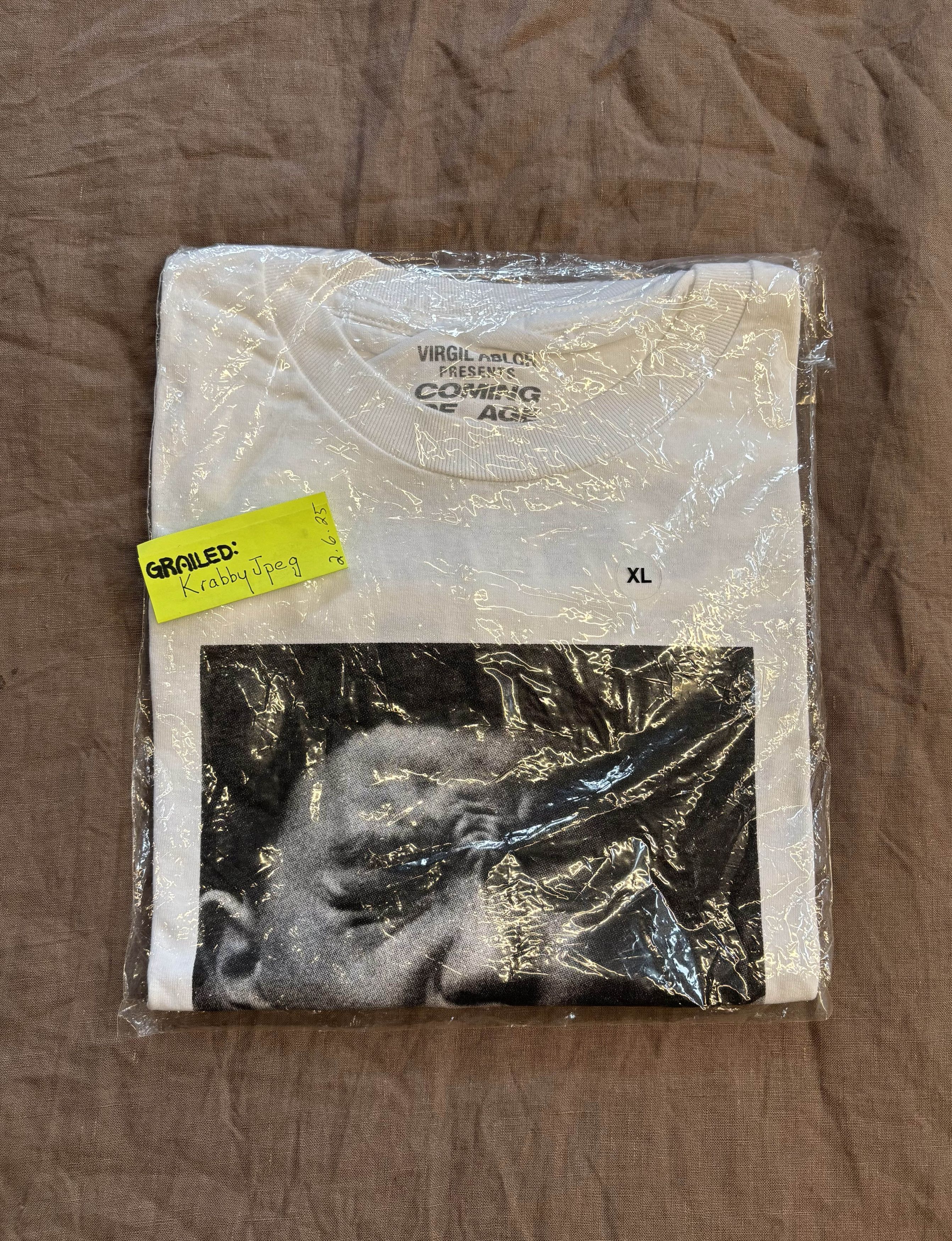 COMING OF AGE VIRGIL ABLOH Tシャツ supreme 2019 Supreme MCA Box Logo Virgil Abloh Tee T-shirt Small S