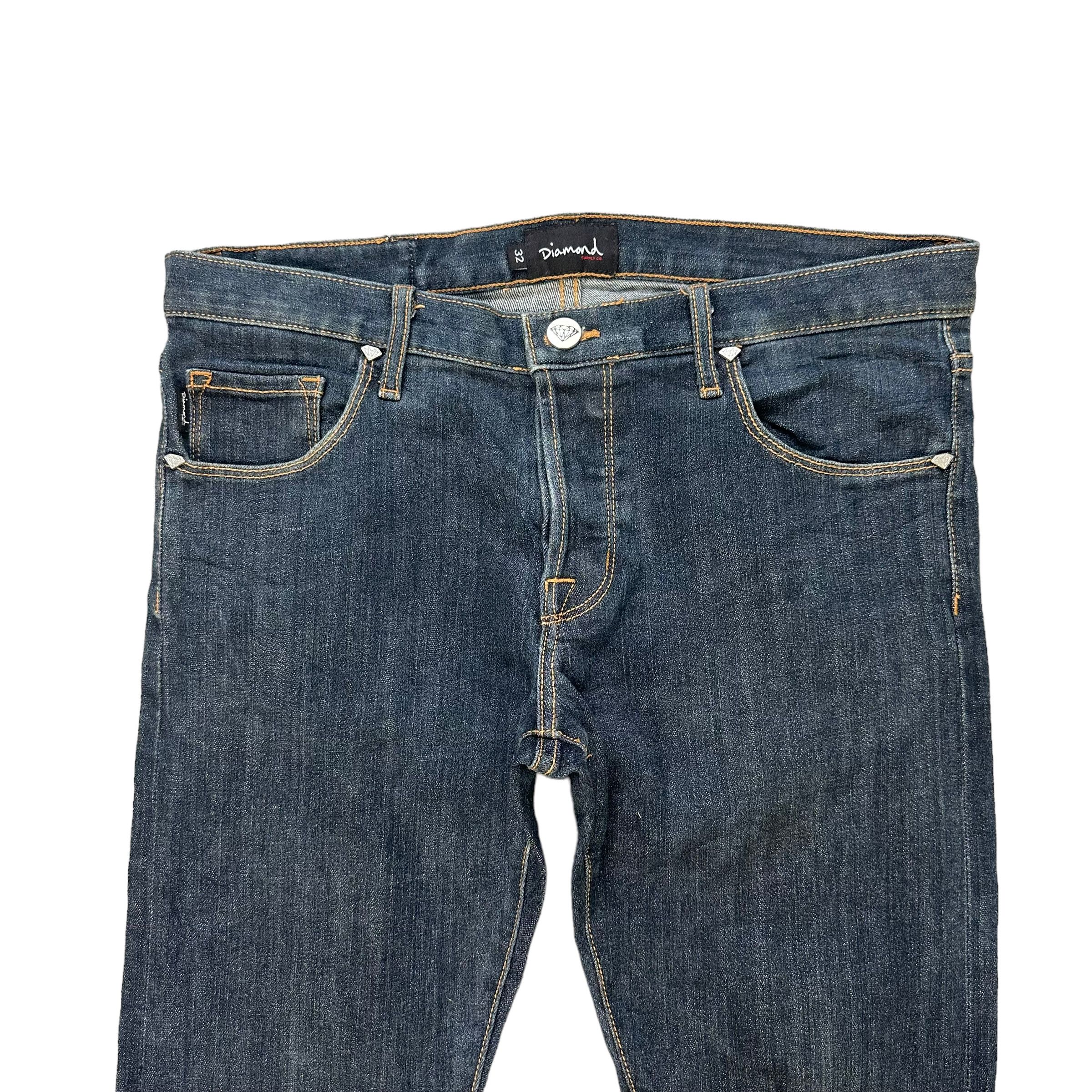 Diamond Supply Co. DIAMOND SUPPLY MINED DENIM PANTS #7804-177 Size US 34 / EU 50 - 2 Thumbnail