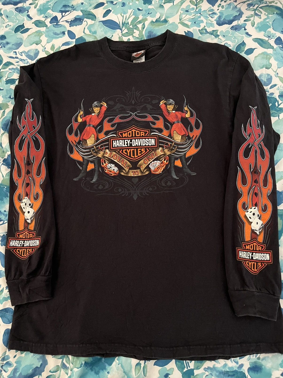 Harley Davidson Vintage Harley Davidson of Reno Size US L / EU 52-54 / 3 - 1 Thumbnail