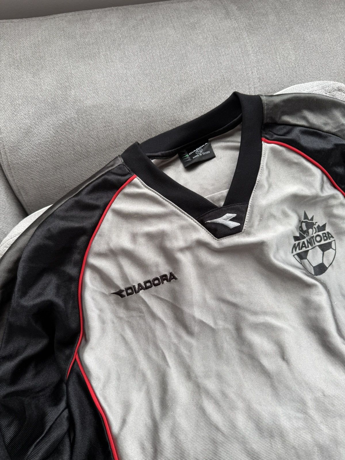 Diadora FC Manitoba Match Worn 2006 Canada Reese Goalkeeper Jersey Size US M / EU 48-50 / 2 - 4 Thumbnail