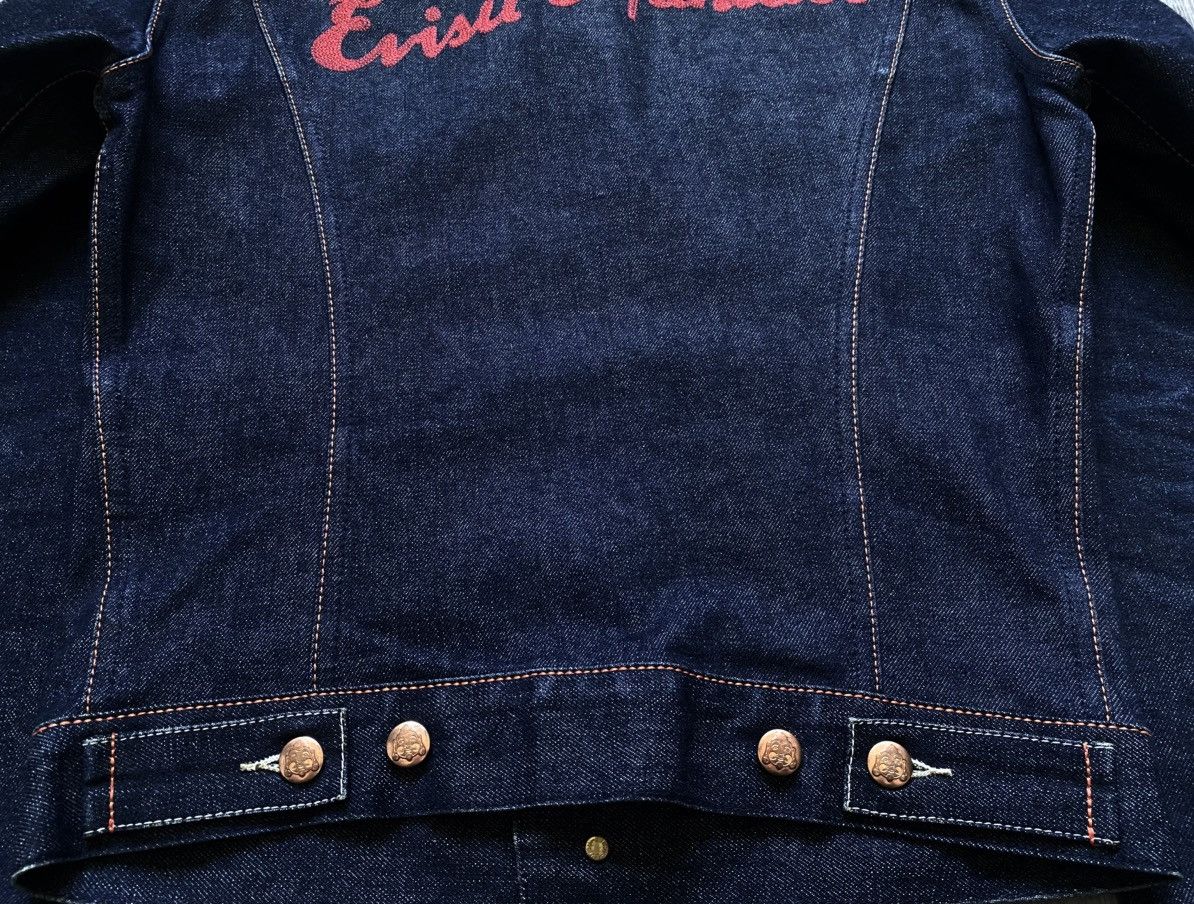 Evisu Evisu Maniacs Embroidered Logo Heritage Denim Jeans Jacket Size M / US 6-8 / IT 42-44 - 22 Thumbnail