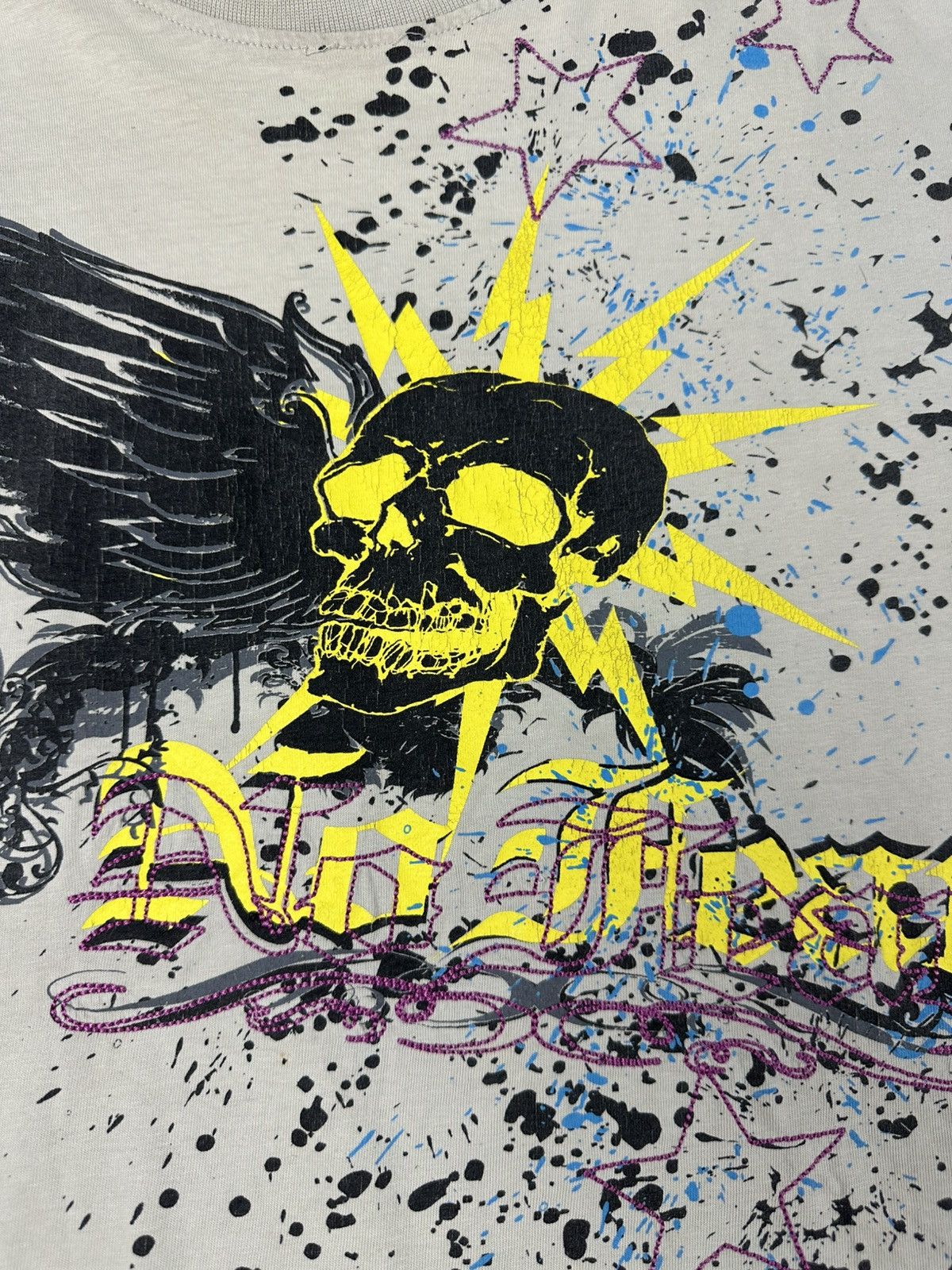 No Fear Vintage Y2k No Fear Scream Skull Skate Streetwear Tee Shirt Size US XXL / EU 58 / 5 - 7 Thumbnail