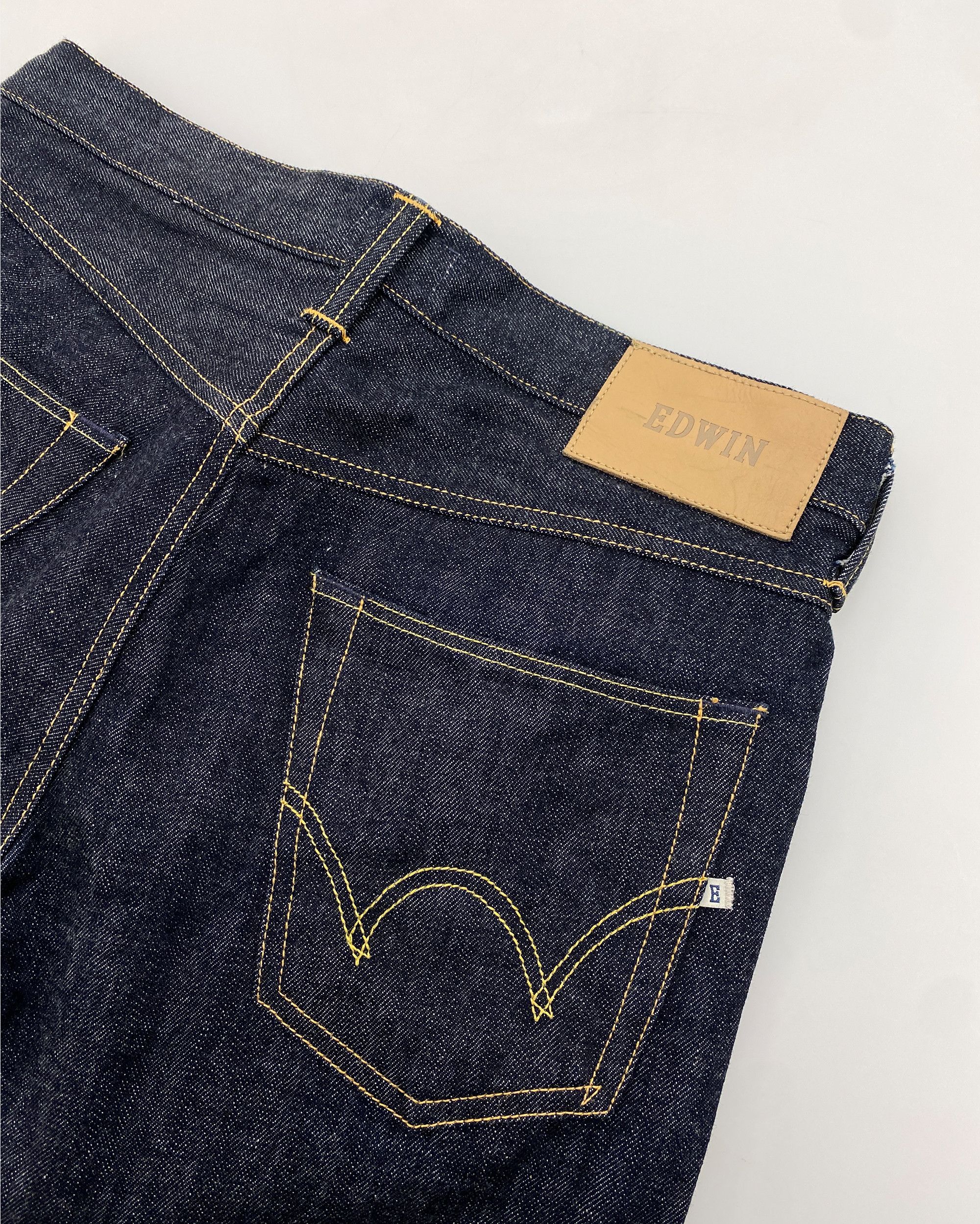 Edwin 2020s ED47 Straight Selvedge Denim Raw Size US 31 - 7 Thumbnail